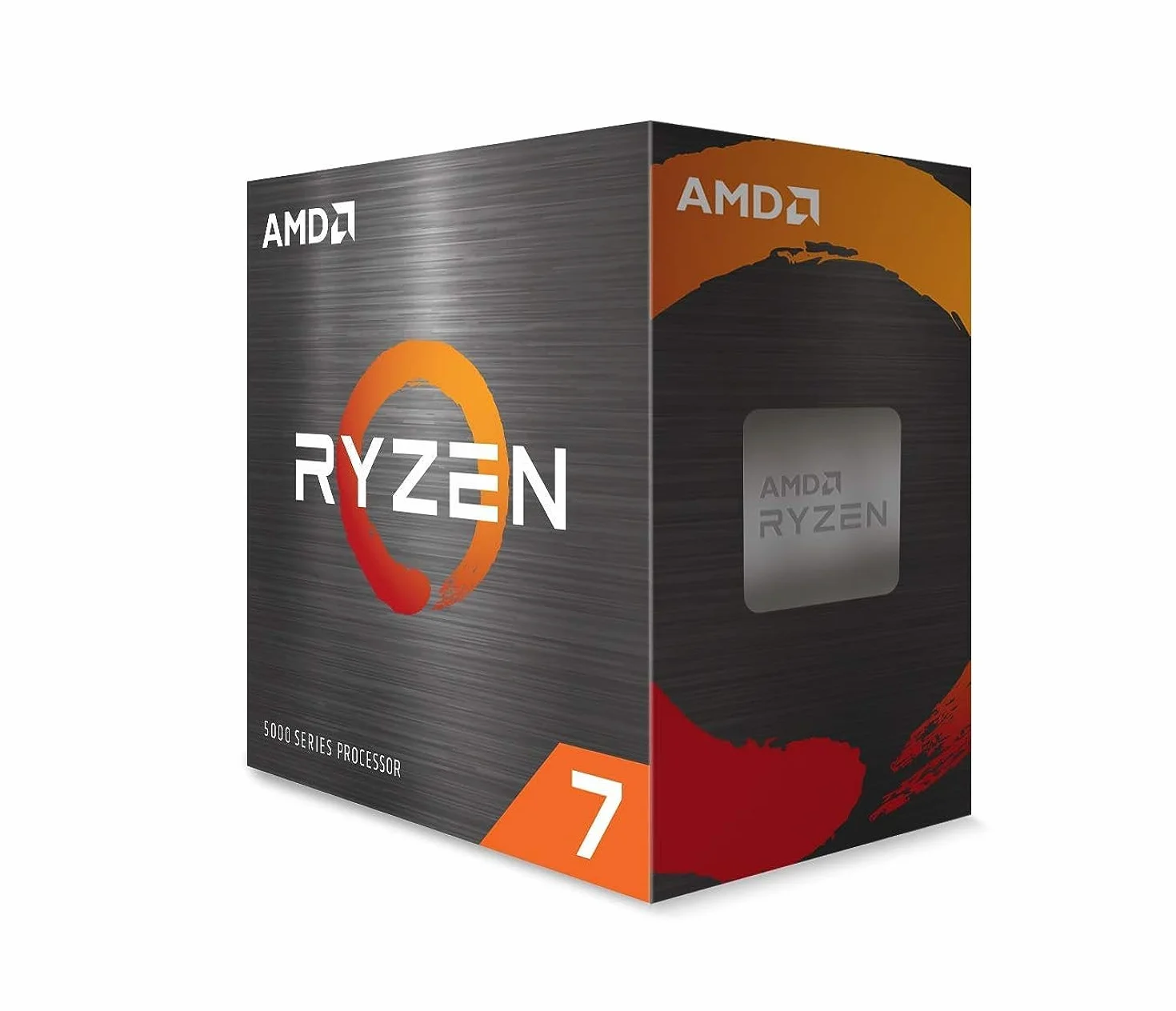 AMD Ryzen 7 5800X Processeur 8 Cœurs 16 Threads 105W TDP Socket AM4 36 Mo Cache 4,7 GHz Boost sans Ventilateur