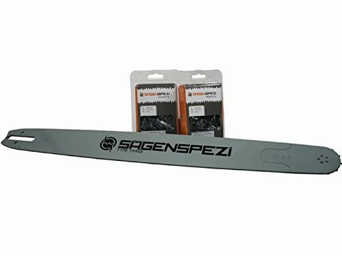 Sägenspezi Guide 105cm 3/8" 1,6mm et 2 chaînes à gouge carrée pour Stihl 046 MS 460 MS460