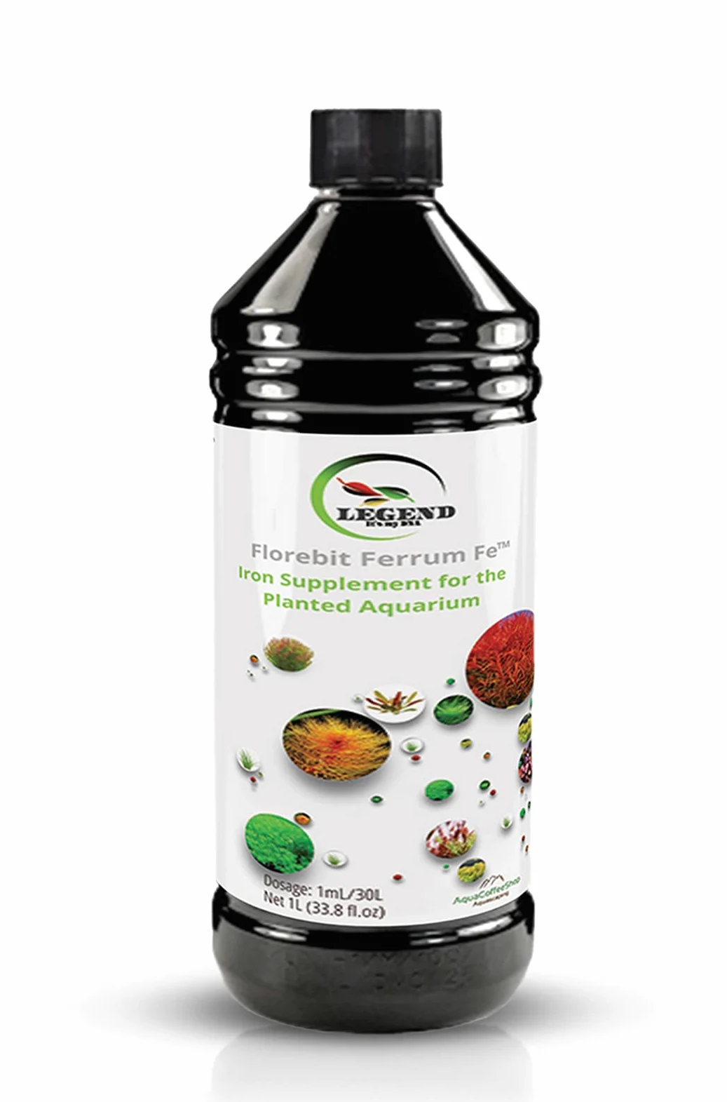 Legend Florebit Ferrum Fe™ Engrais pour plantes d'aquarium Rouge 100 ml 250 ml 500 ml 1000 ml