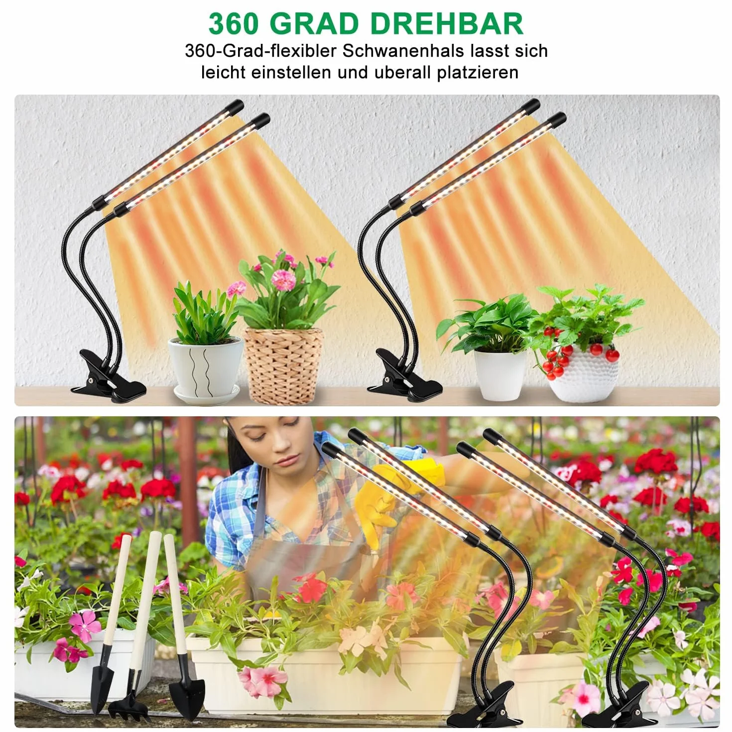 COKOLILA Lampe de Plante 600W COB Spectre Complet Horticole LED Daisy Chain 290x260cm