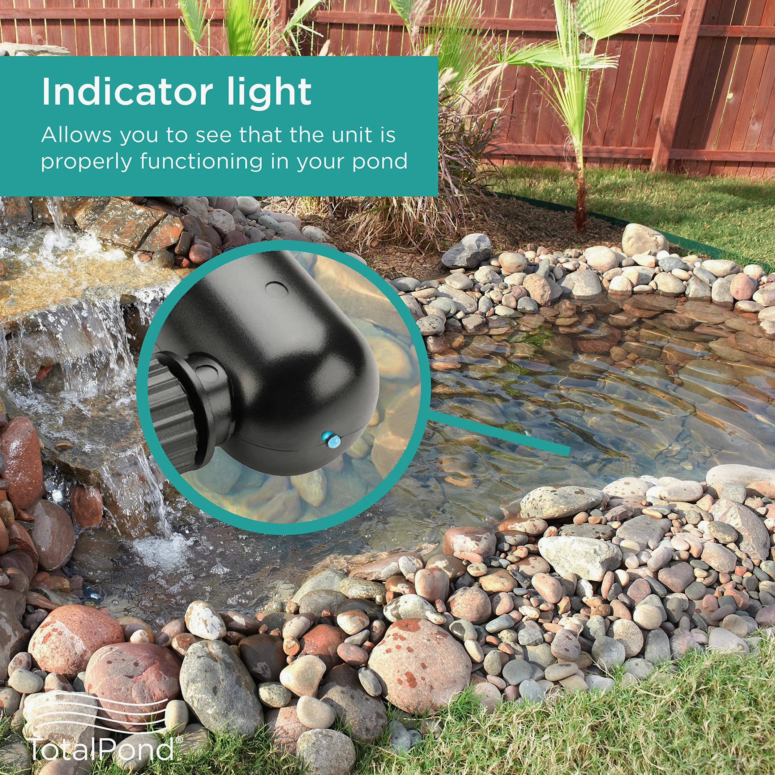 Garden & Lawn Supply TotalPond UVC9/clarificateur de bassins 9 W UV