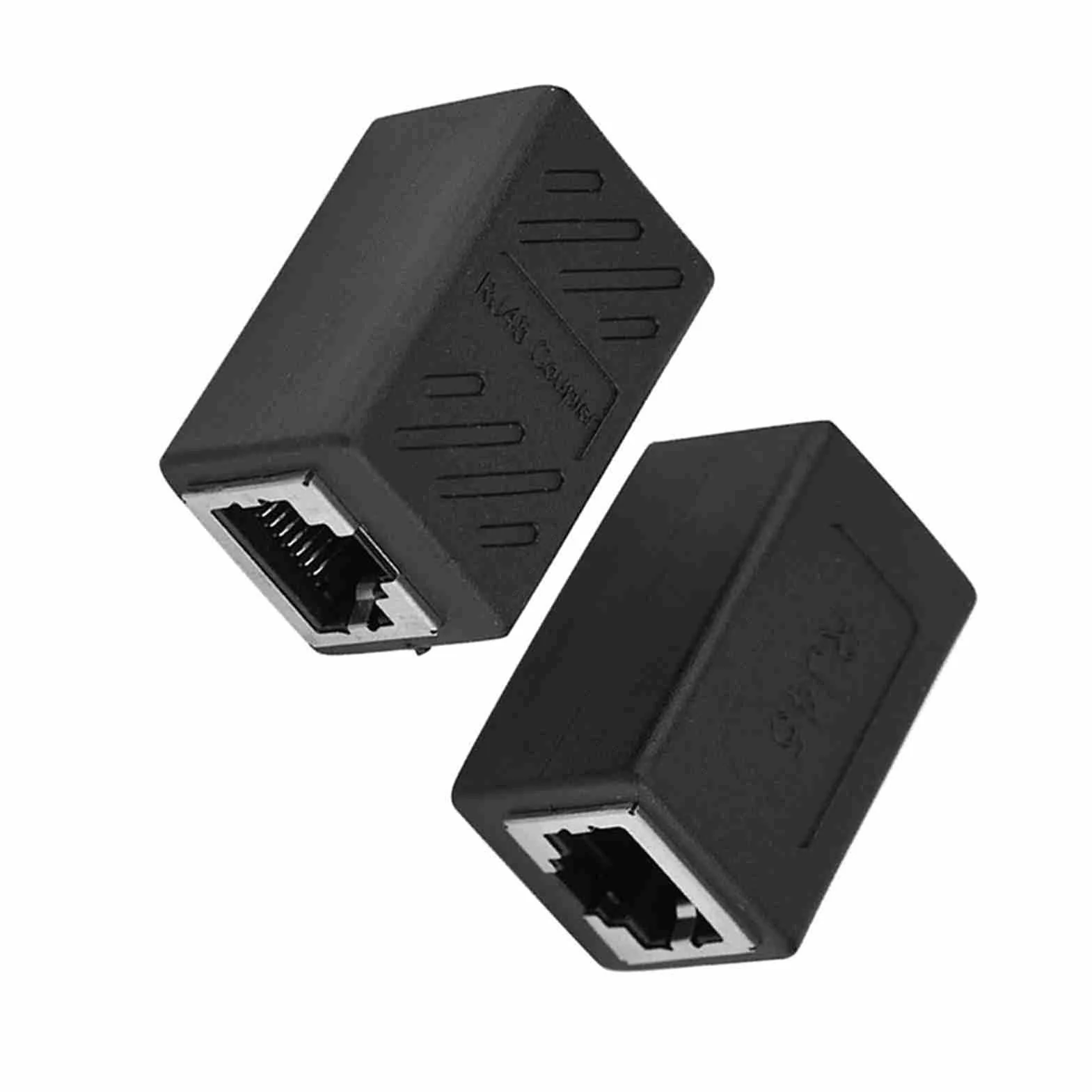 Cocoarm Coupleur RJ45 Adaptateur d'Extension Ethernet Boîtier Blindé Connecteur Femelle à Femelle