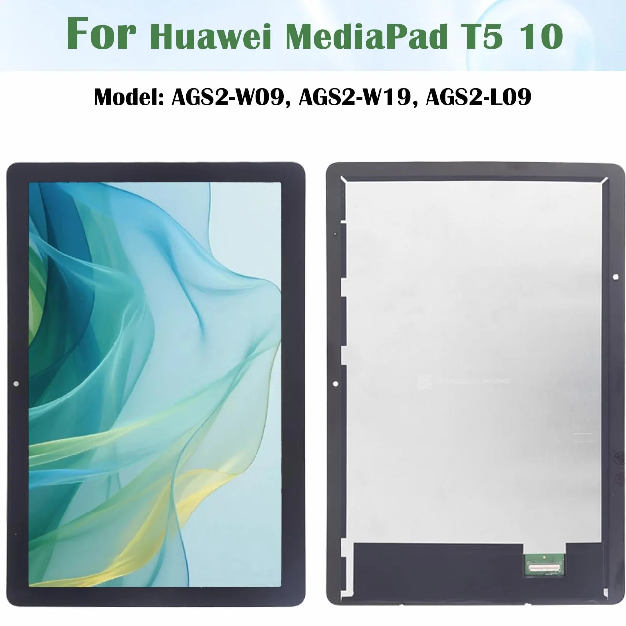 Écran LCD de rechange pour Huawei MediaPad T5 10 AGS2-W09 AGS2-W19 AGS2-L09 avec kit