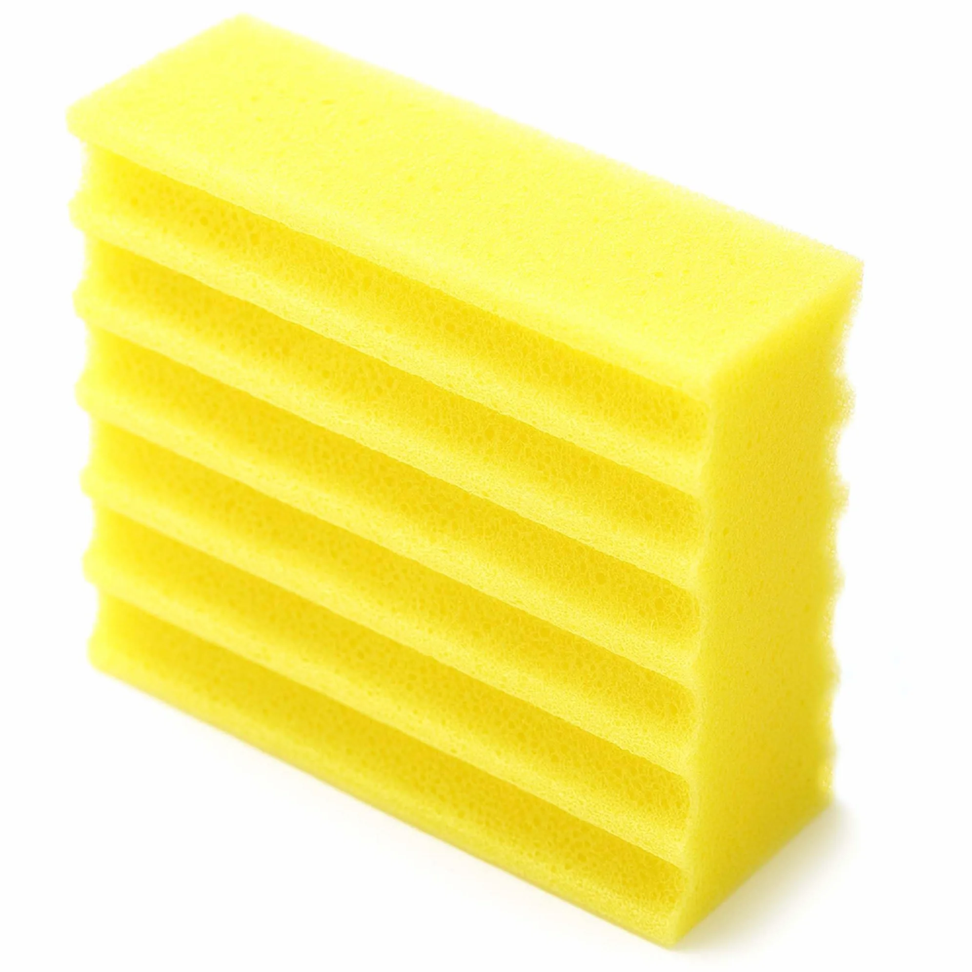 SunSun Lot Complet de 12 éponges filtrantes pour Filtre Biologique CBF-350C - 4 Jaunes, 8 Bleues - Pièce détachée Mousse de Filtration - Matériaux filtrants pour Bassin Piscine Eau