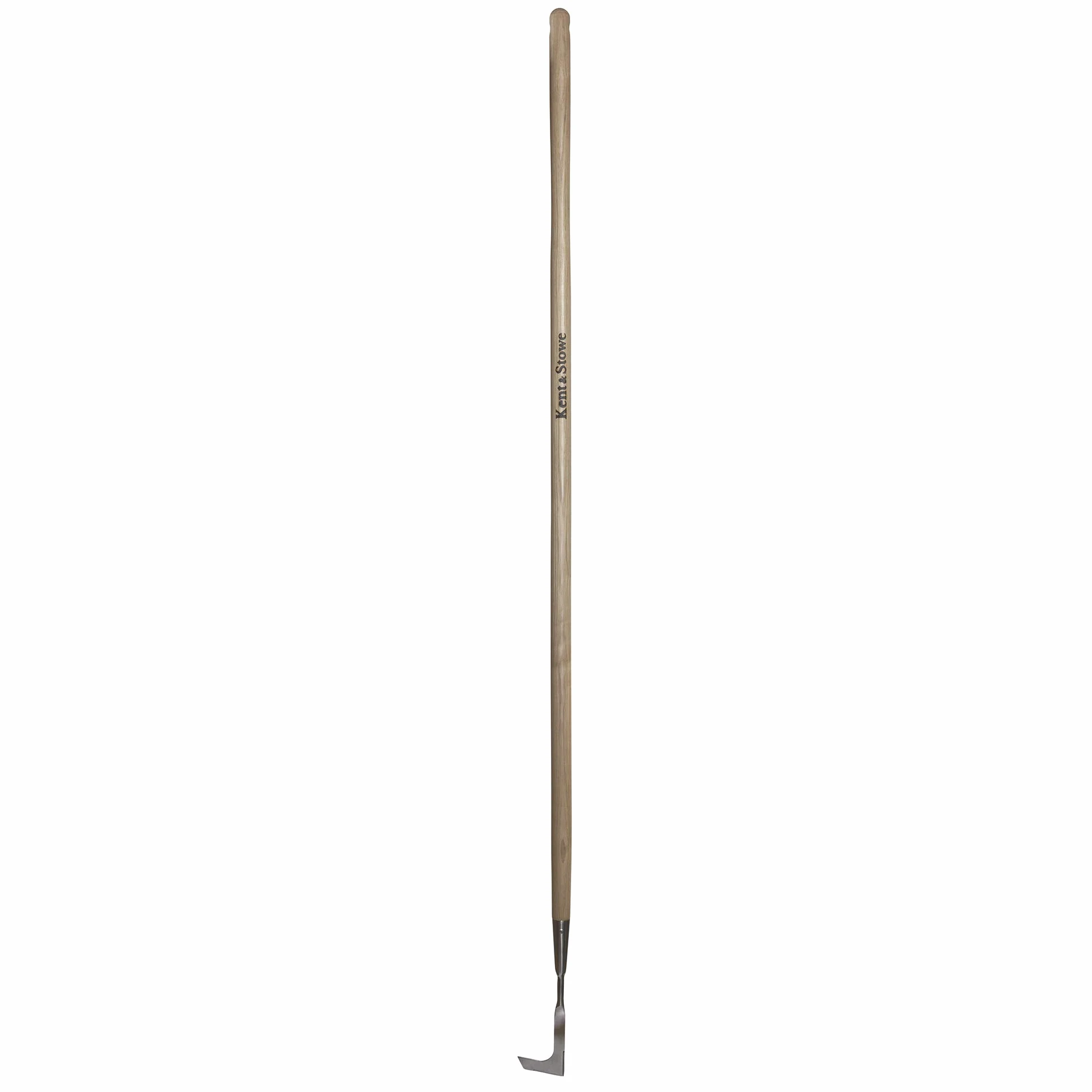 Kent & Stowe désherbeur Manuel à Manche Long – Couteau grattoir en Acier Inoxydable, Couteau à Joints avec Manche en frêne, Longueur : 160 cm
