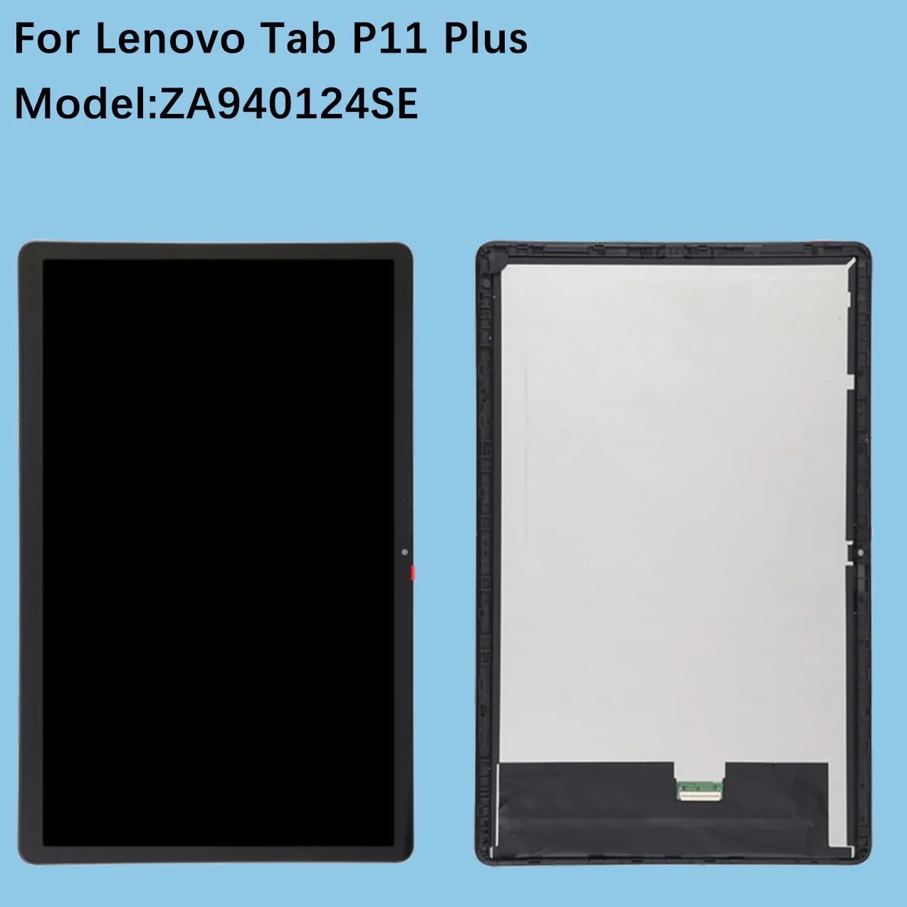 Écran LCD de rechange pour Lenovo Tab P11 Plus ZA940124SE