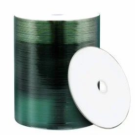 CD-R 700 Mo 80 Min 52x Full Printable 100 pièces ECO-Pack