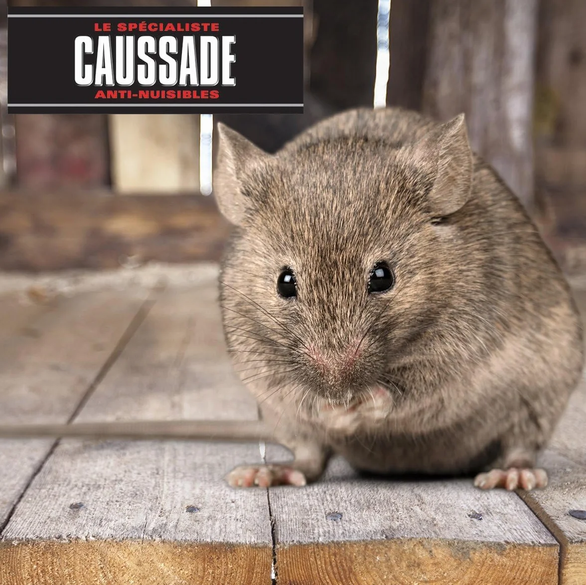 CAUSSADE Anti Rats Souris 15 Appâts Blocs 300g