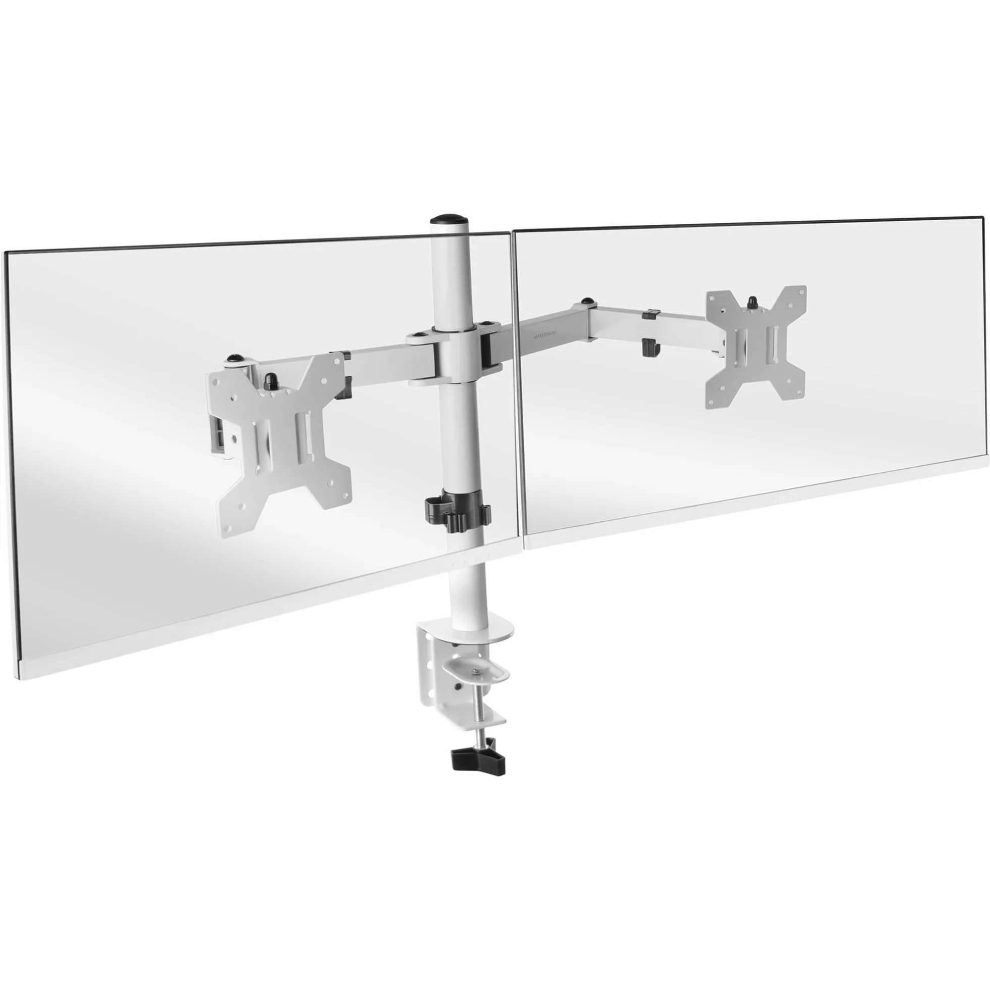 Mars Gaming MARM2 Support de Moniteur Double Bras 27" VESA75 VESA100