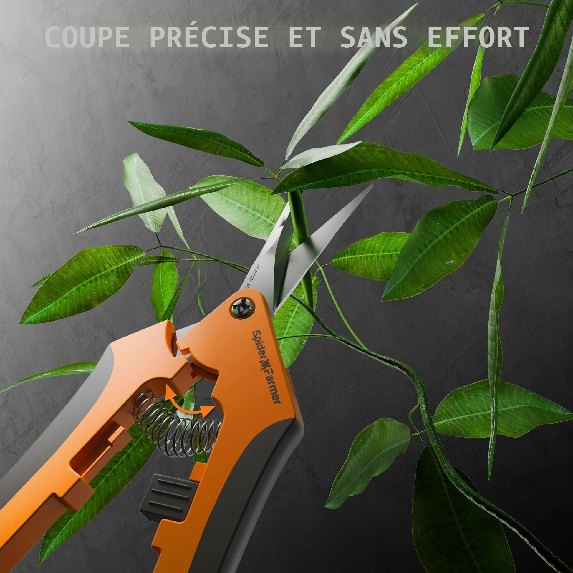 SF Spider Farmer Kit d'outils de Culture de Plantes 9 en 1 économique, spécialement conçu pour la Culture, la Taille, Le séchage et Le Stockage