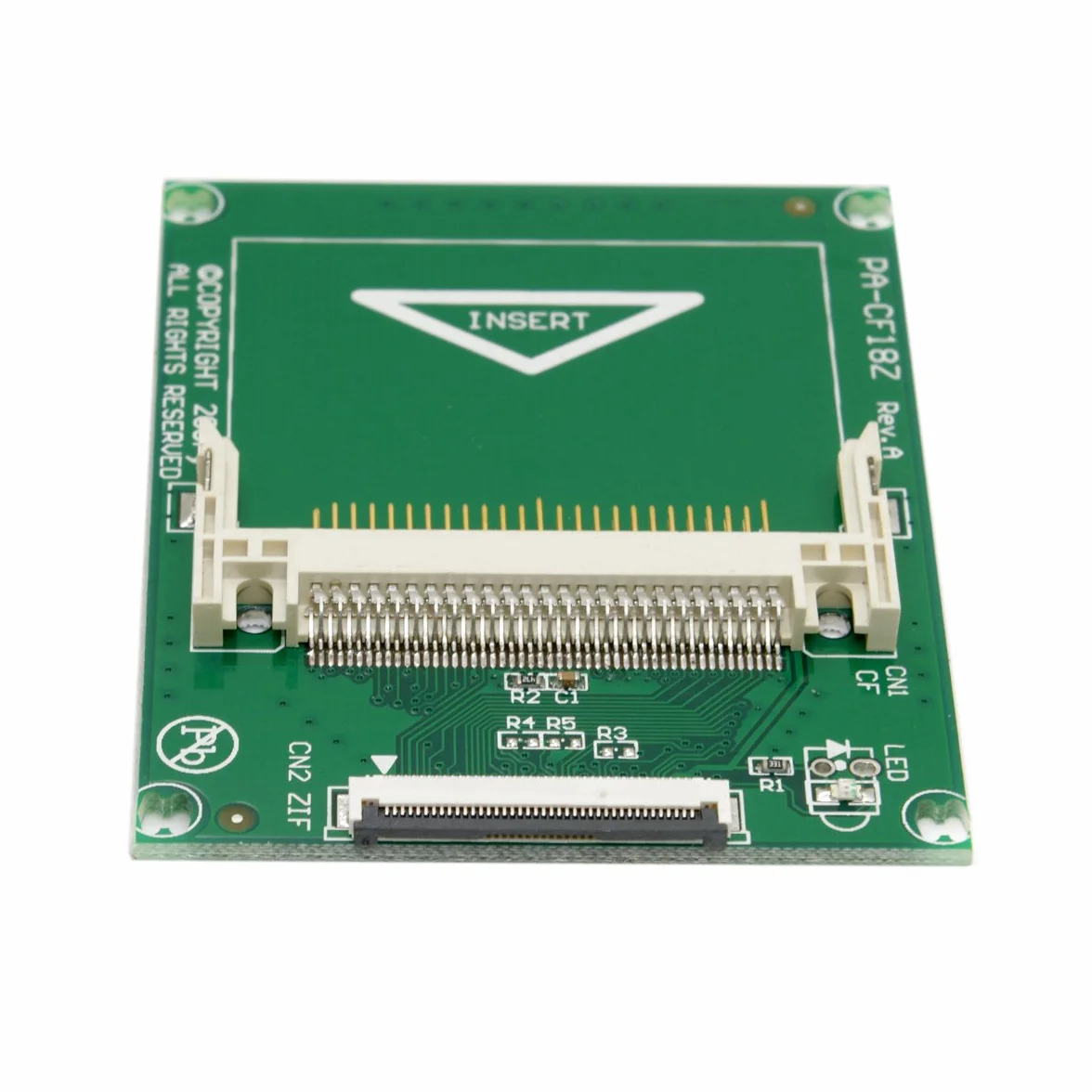 Adaptateur de Carte Mémoire CF vers ZIF SSD HDD 1.8" Compact Flash