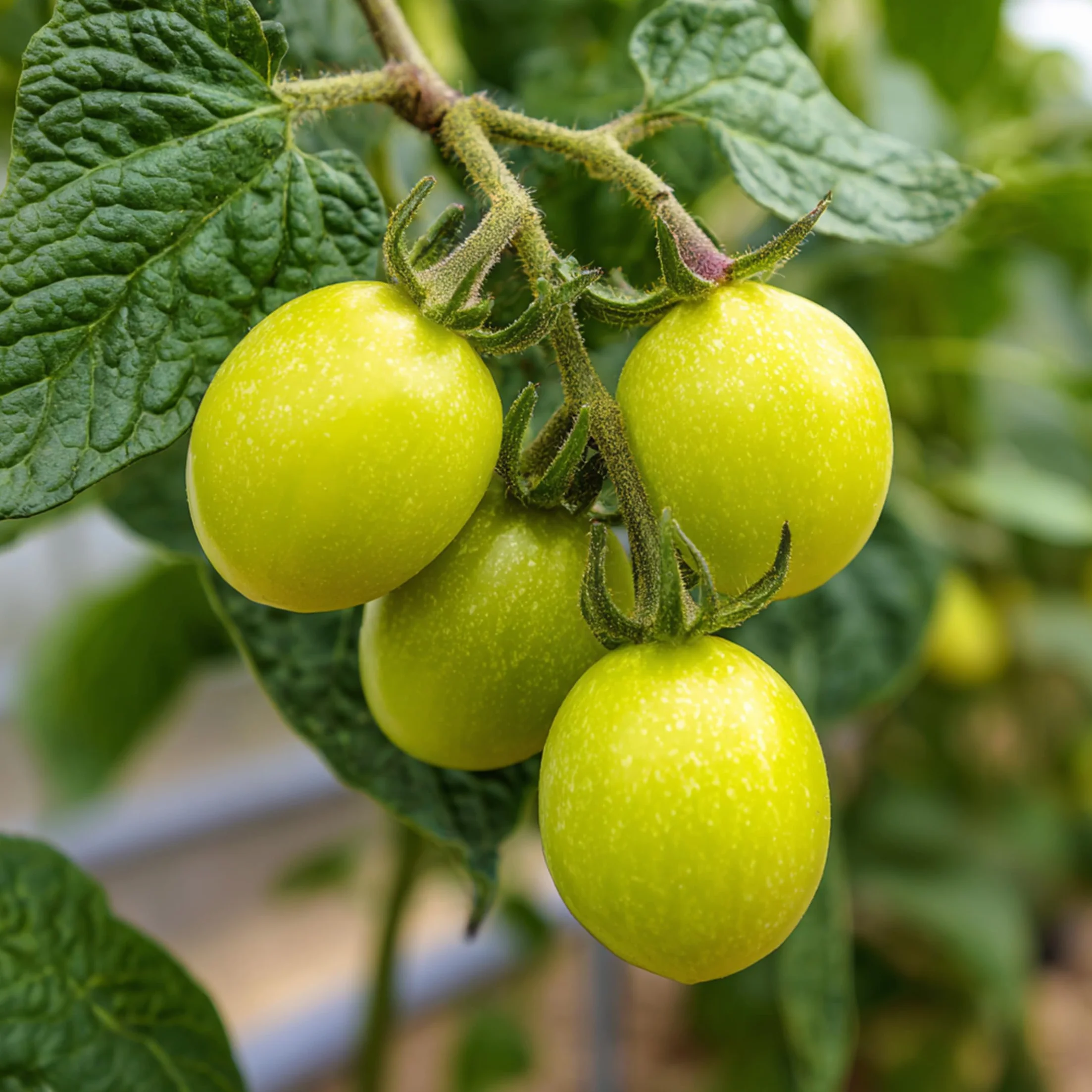 Solanum Muricatum 'Pepino gold' - Poire à melon - Set de 3 - Pot 9cm - Hauteur 25-40cm