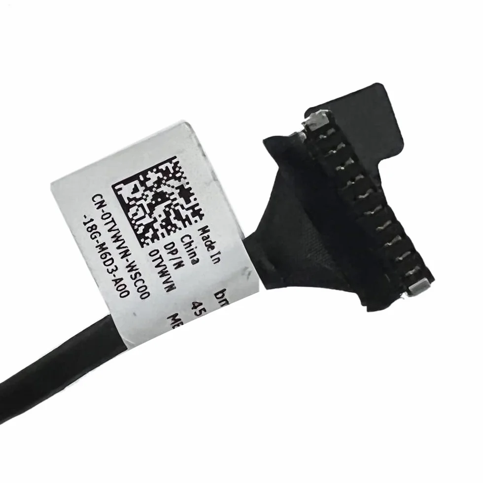 JINTAI Câble de Batterie pour Dell Latitude 5521 Precision 3561 bm156c 0TVWVN