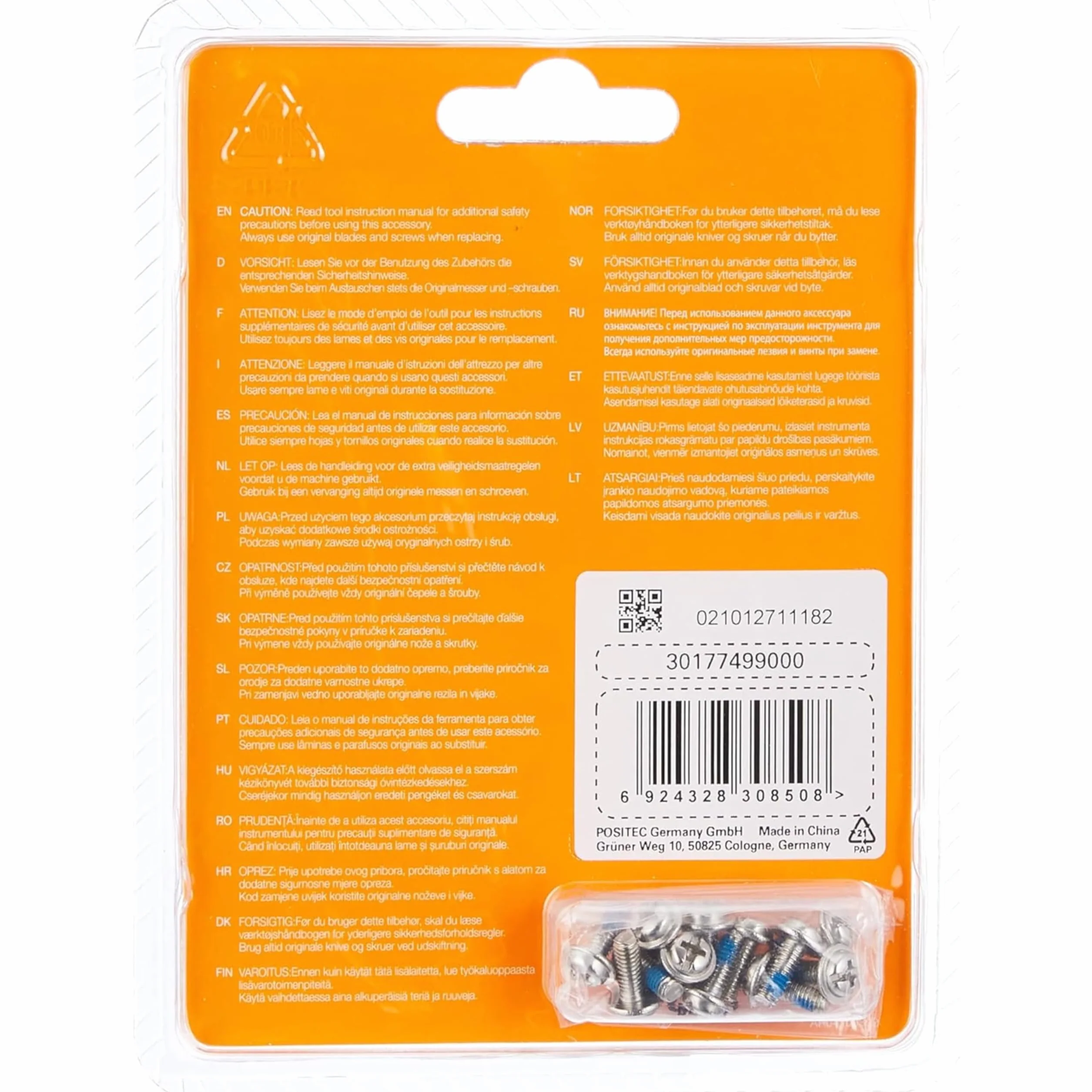 WORX WA0190 Lot 12 lames de rechange d'origine pour robots tondeuses Landroid