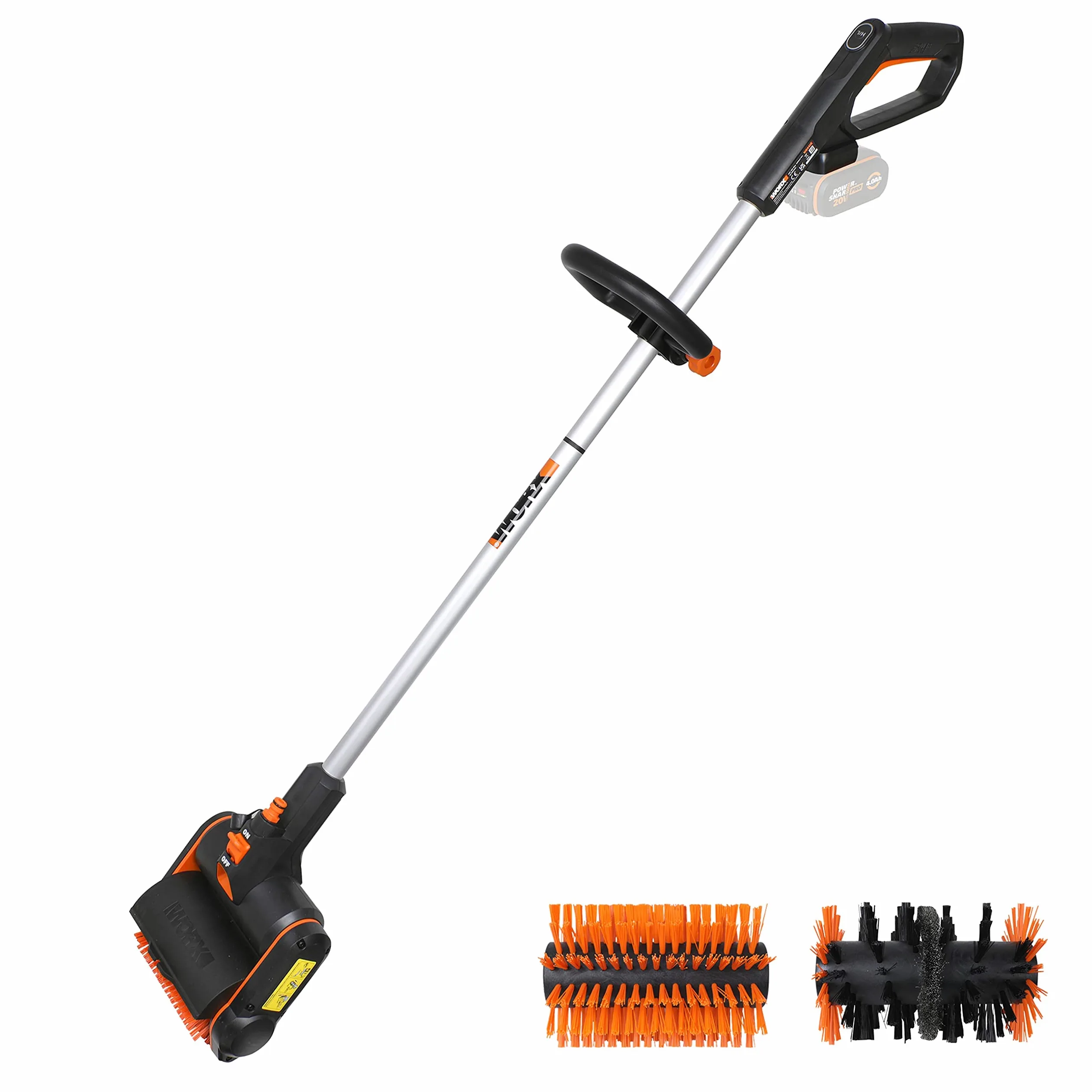 WORX Brosse de Nettoyage sans Fil 20V WG441E.9