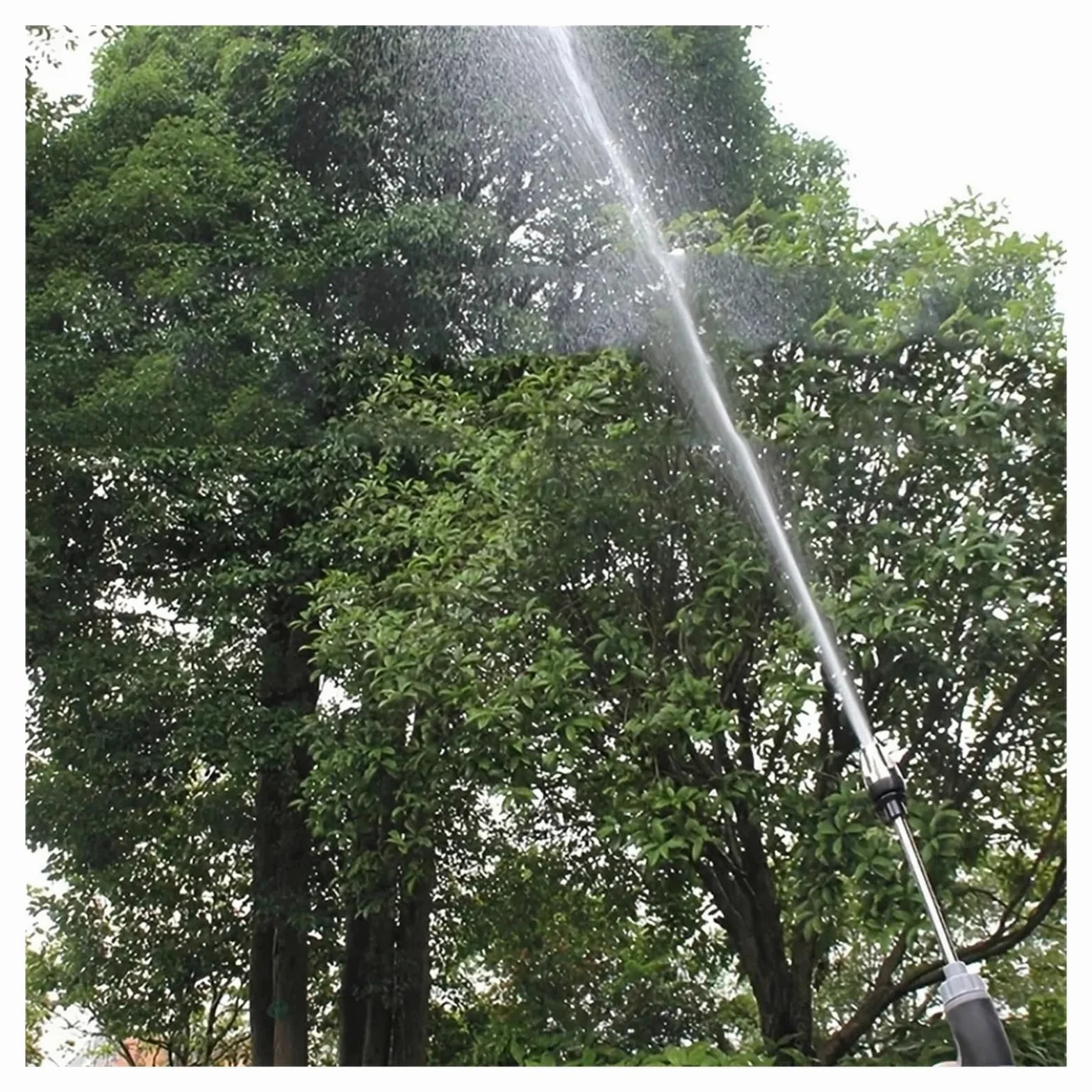 Pistolet d'arrosage avec embout multi-jets, Buse de tuyau d'arrosage lavage voiture Lance mousse pulvérisation rotative à haute pression d'eau 360(Water Set)