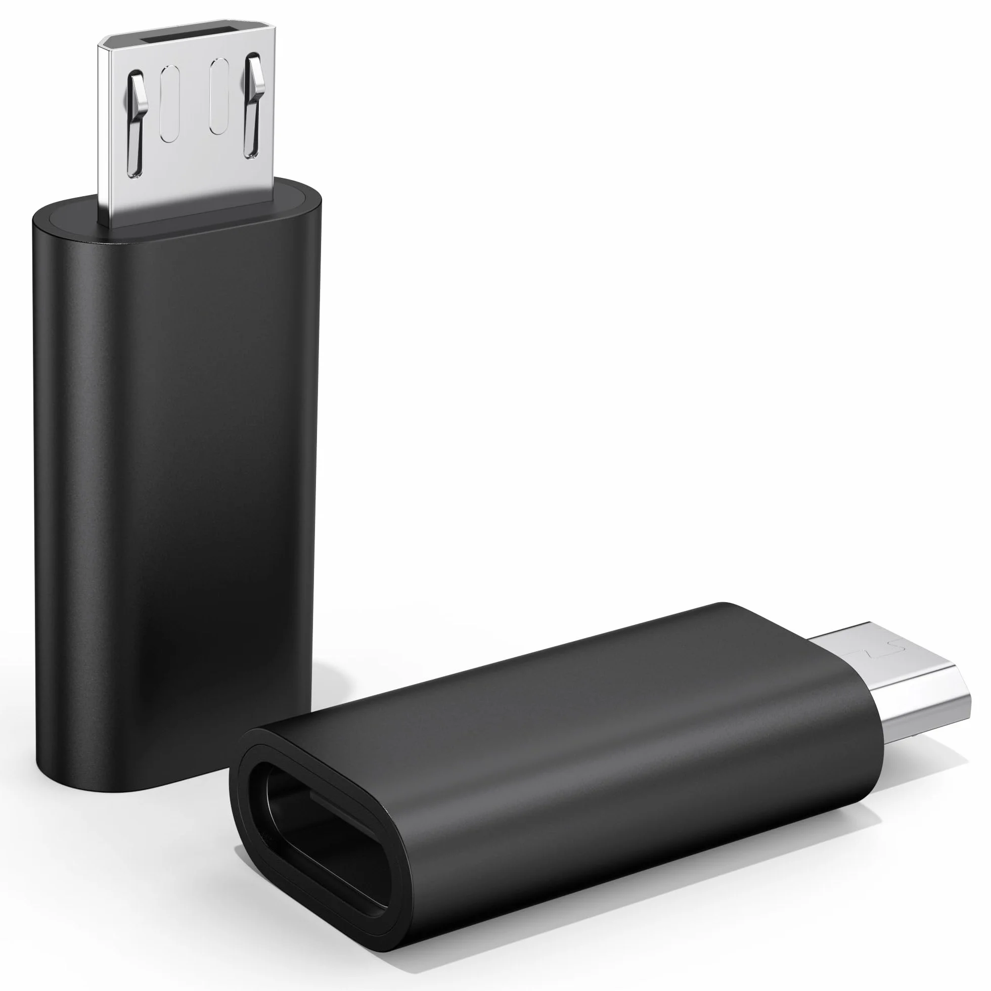 Adapter USB C Auf Micro USB, Typ C (Female) zu Micro-USB (Male) für Samsung, Huawei, Xiaomi, Power Bank