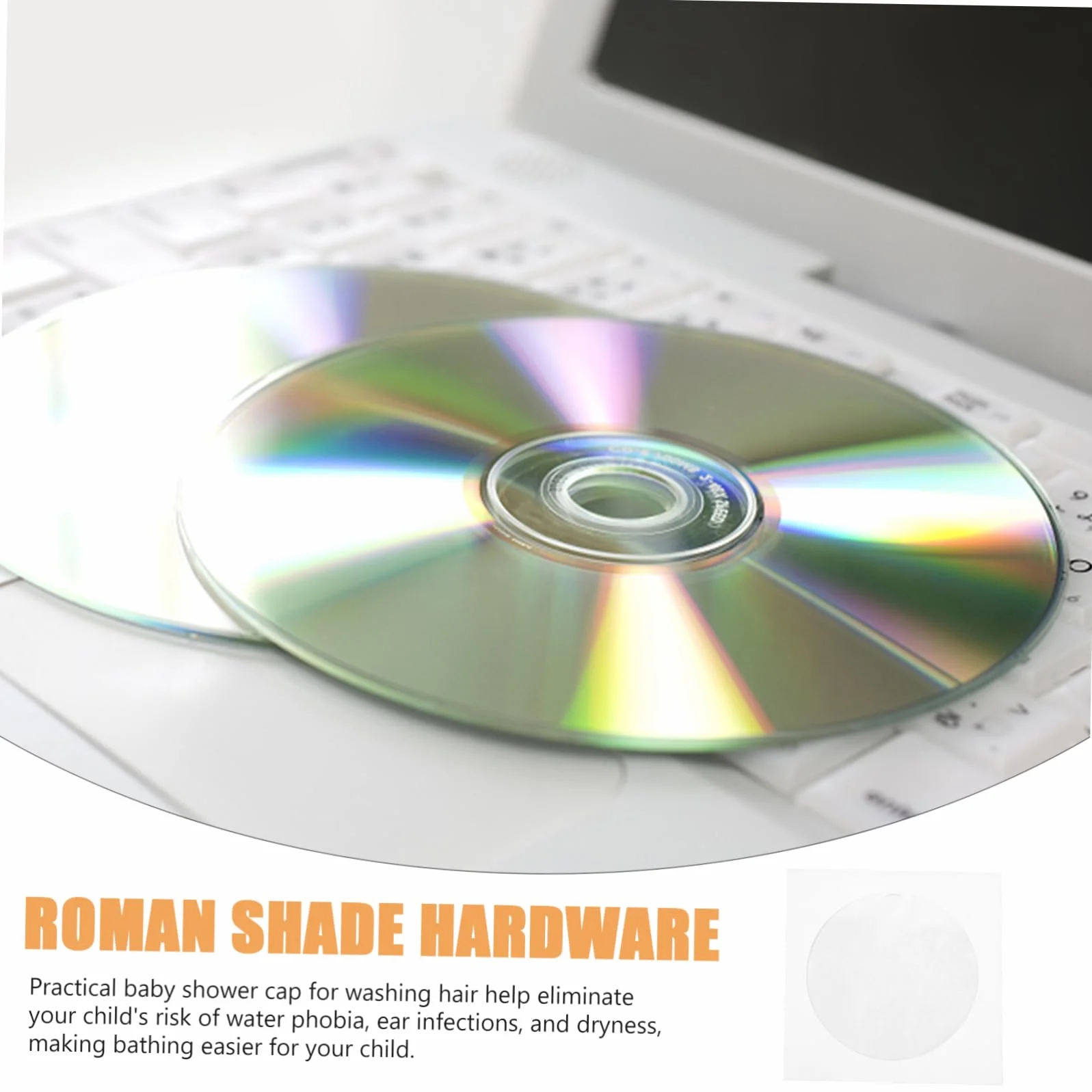 SHINEOFI 100 pièces Enveloppes Papier Résistant pour CD DVD Rangement Protection Rayures Humidité Maison Bureau
