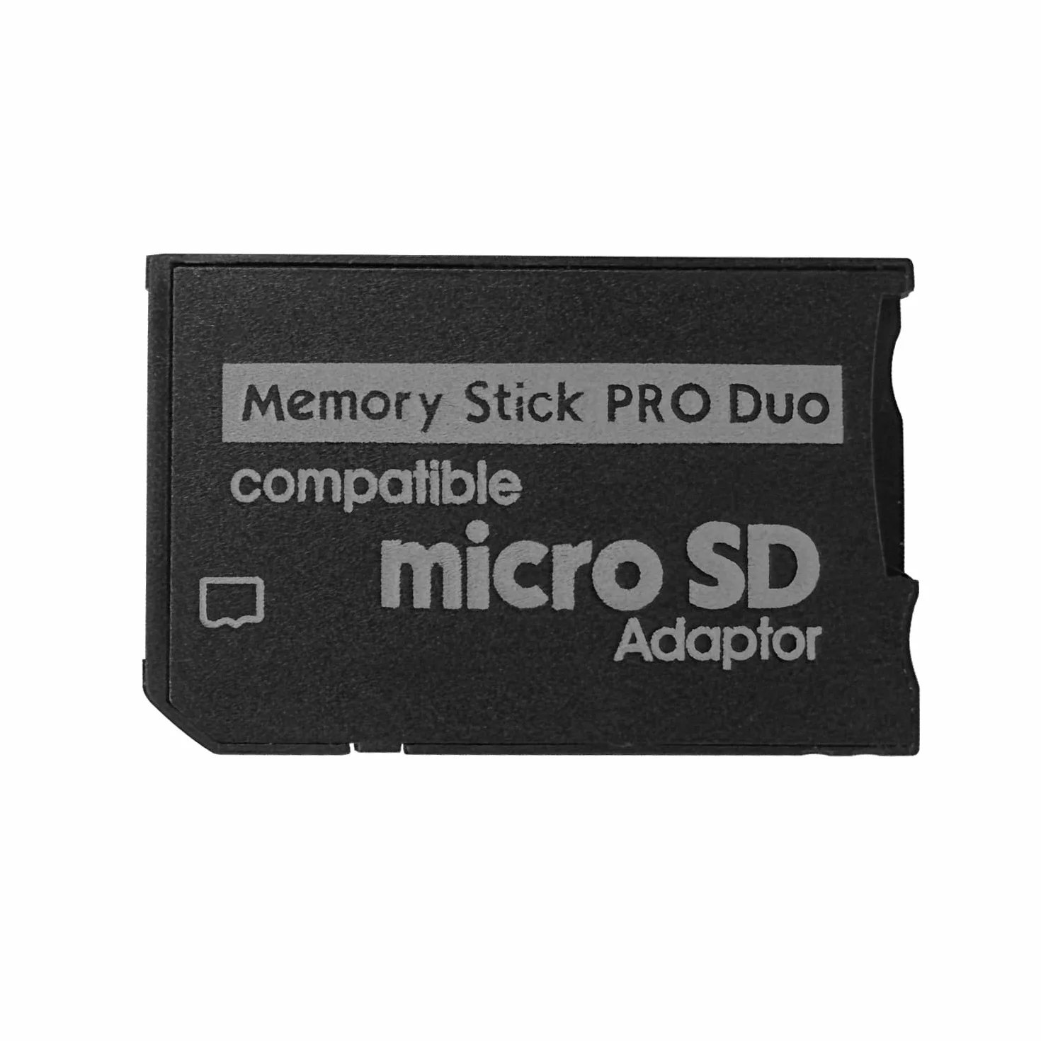 Adaptateur Micro SD vers Memory Stick Pro Duo Compatible PSP Sony Appareil Photo Handycam Jusqu'à 128 Go
