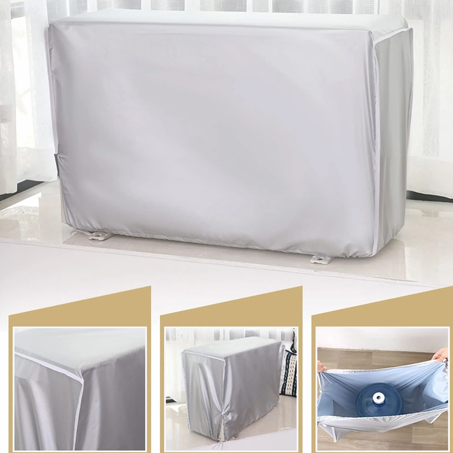 Couverture climatiseur extérieur imperméable anti-poussière Sunproof 100 x 41 x 80 cm