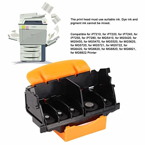 Tête d'Impression QY6-0082 de Rechange avec Couvercle de Protection pour IP7210 IP7220 IP7240 IP7250 IP7280 MG5410 MG5420
