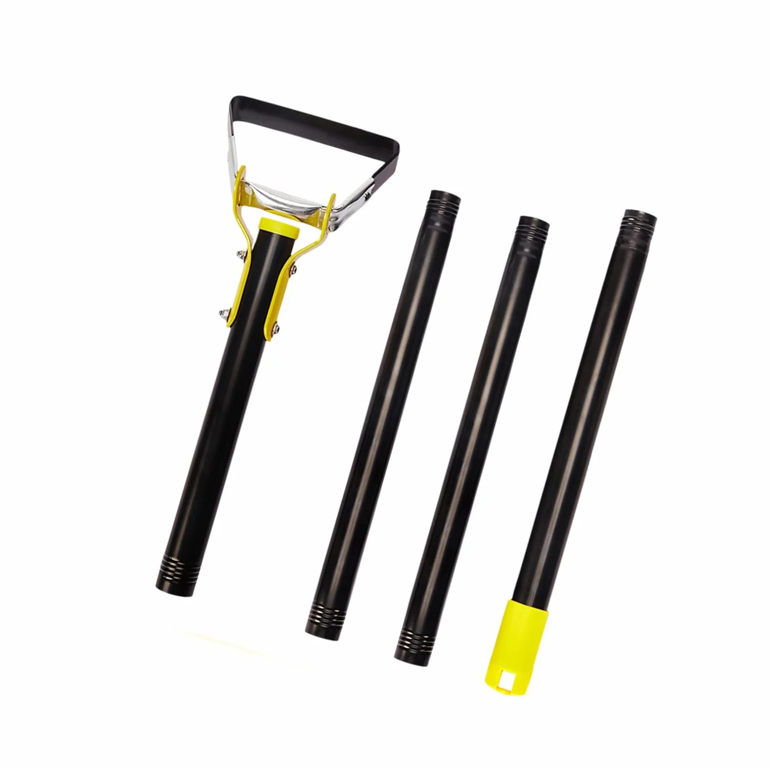 Conception de houe de jardin multifonctionnelle pour des tâches de creusement rapides et un entretien sûr des parterres de fleurs Houe à boucle en acier inoxydable avec poignée ergonomique pour un du