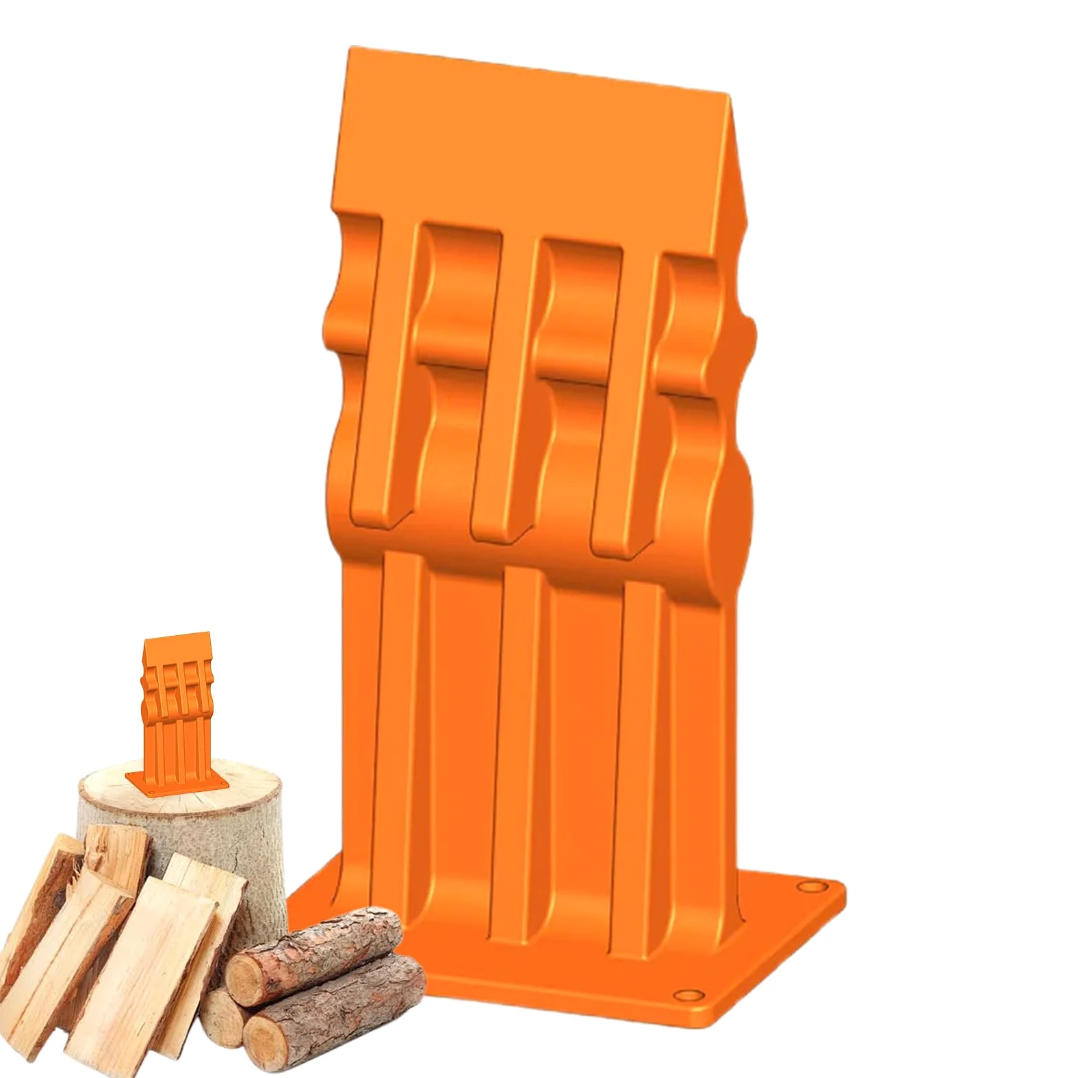 Fendeuse de bois d'allumage pour bois, fendeuse de bûches | manuelle - Fendeuse de de chauffage en métal | Fendeur de de chauffage polyvalent en fonte, pour la maison et le jardin