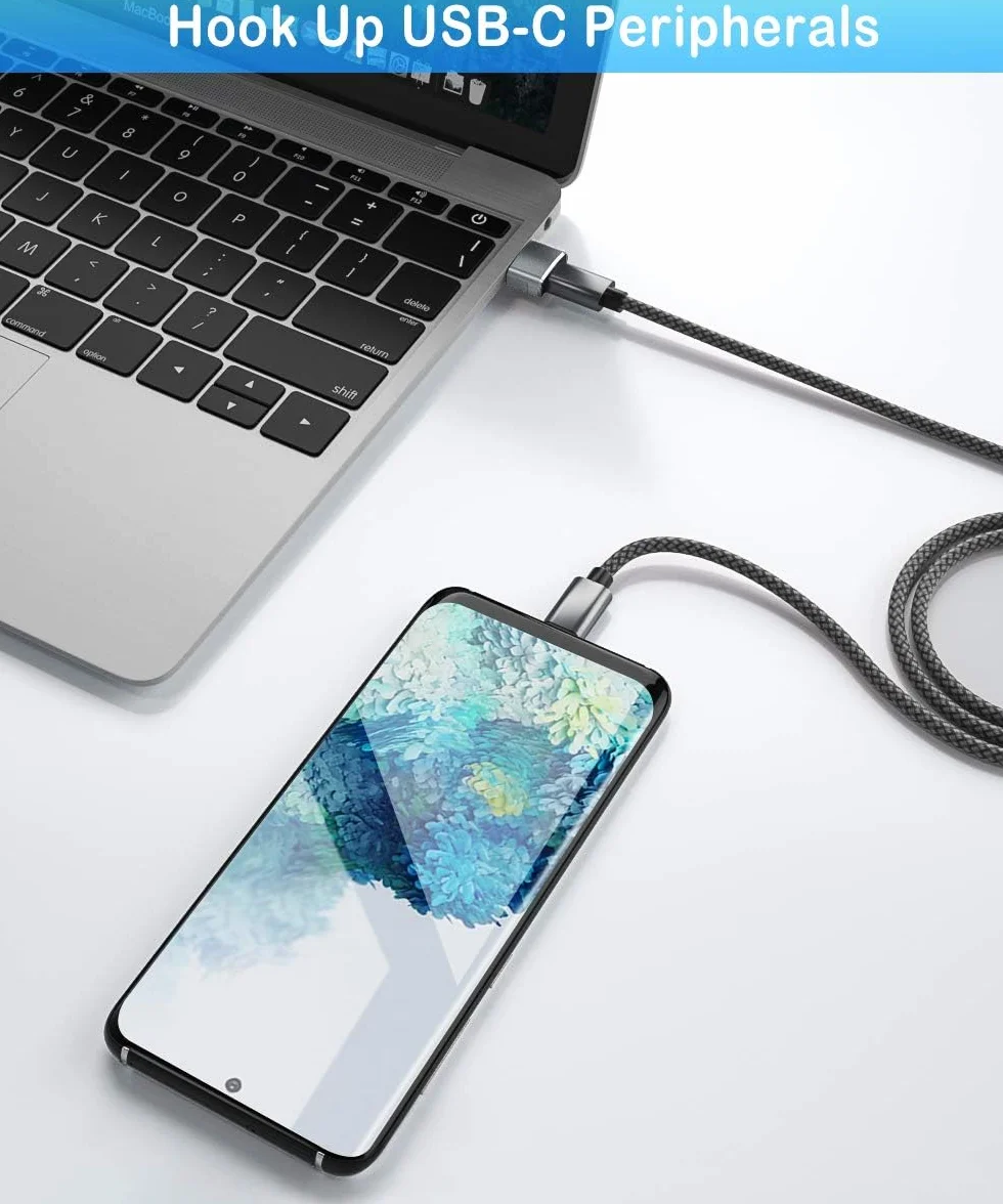Adaptateur USB vers USB C pour iPhone 17 Pro Max 5 Pack, Type C Femelle vers USB A Mâle Convertisseur Chargeur pour Apple 16 15 14 13 11