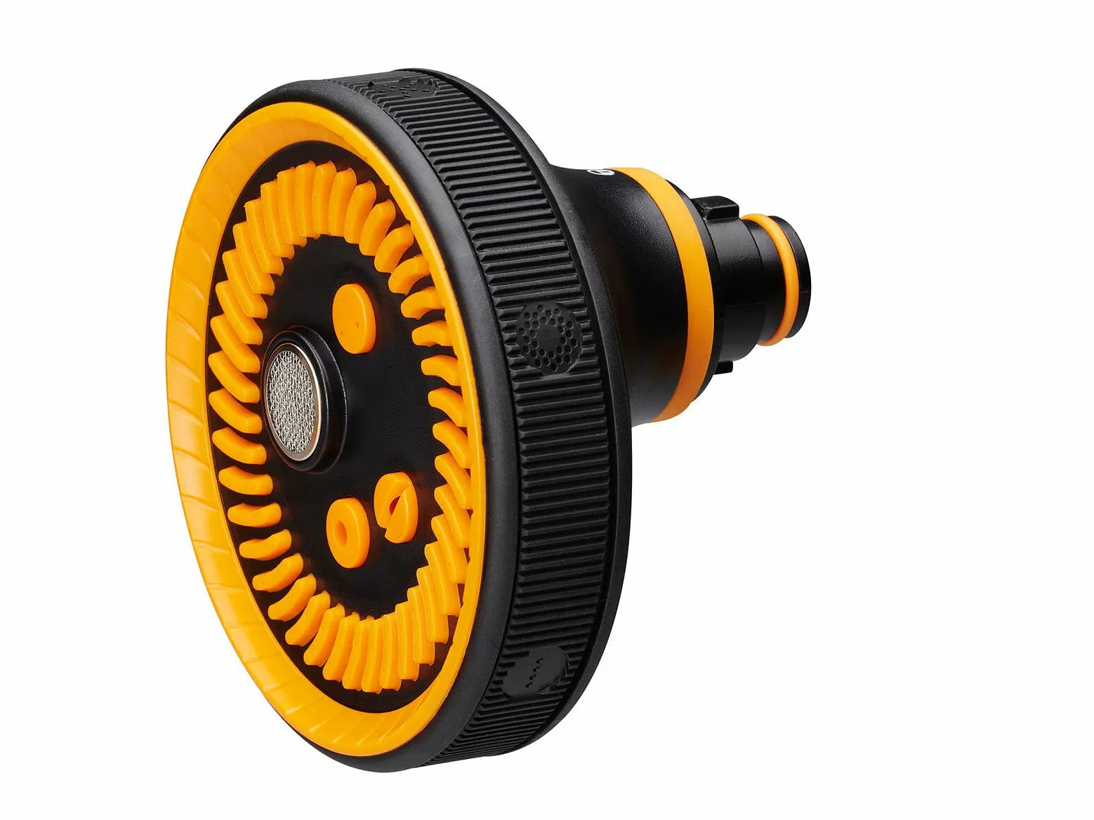 Fiskars Kit d'Arrosage, 2 Pièces, Pistolet Pulvérisateur, 2 Fonctions | Taille Universelle, Raccord de Tuyau Stop, Taille Universelle, SoftGrip, Noir/Orange/Bleu, 1065493