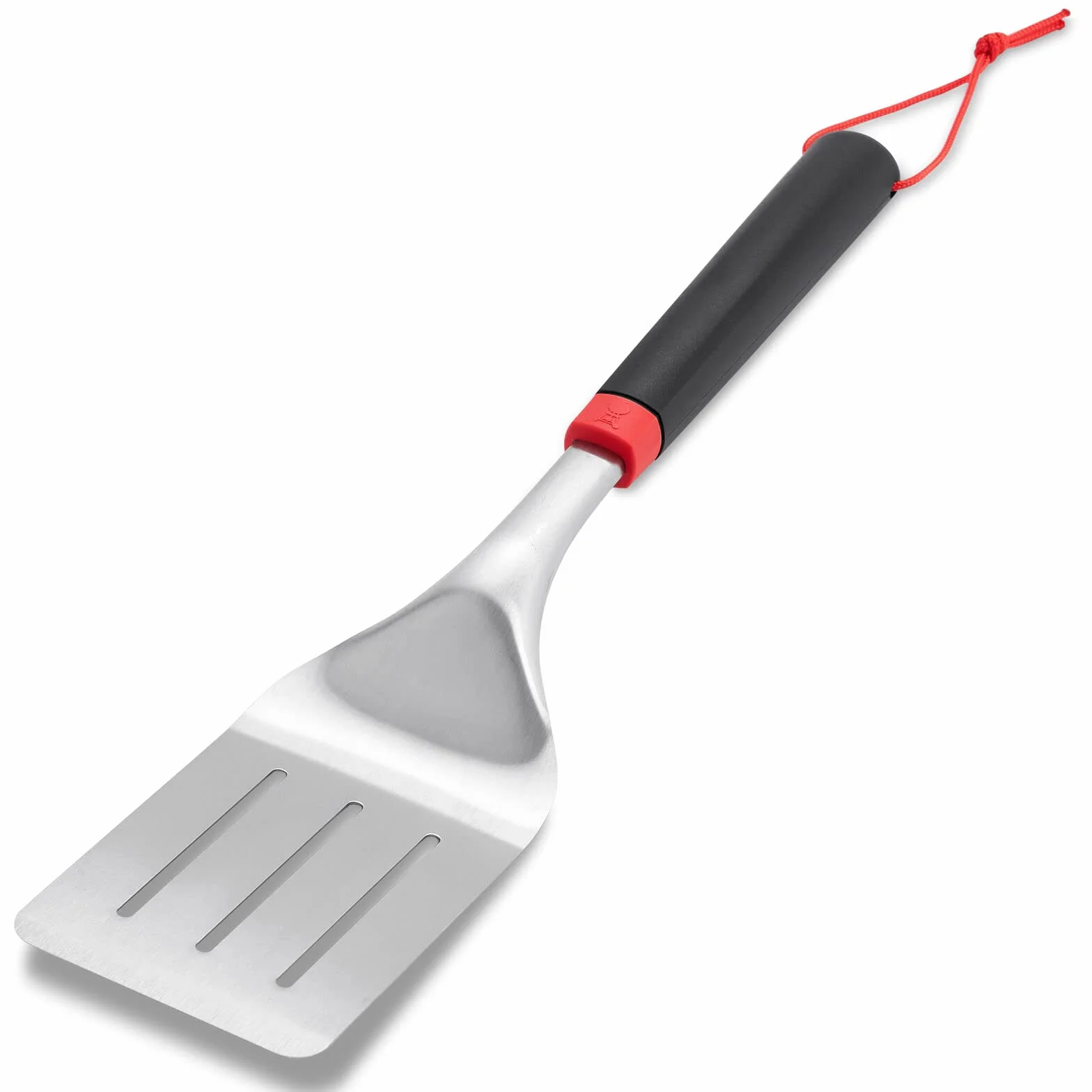 Weber Spatule de barbecue 40cm acier inoxydable poignée confortable lave-vaisselle Noir