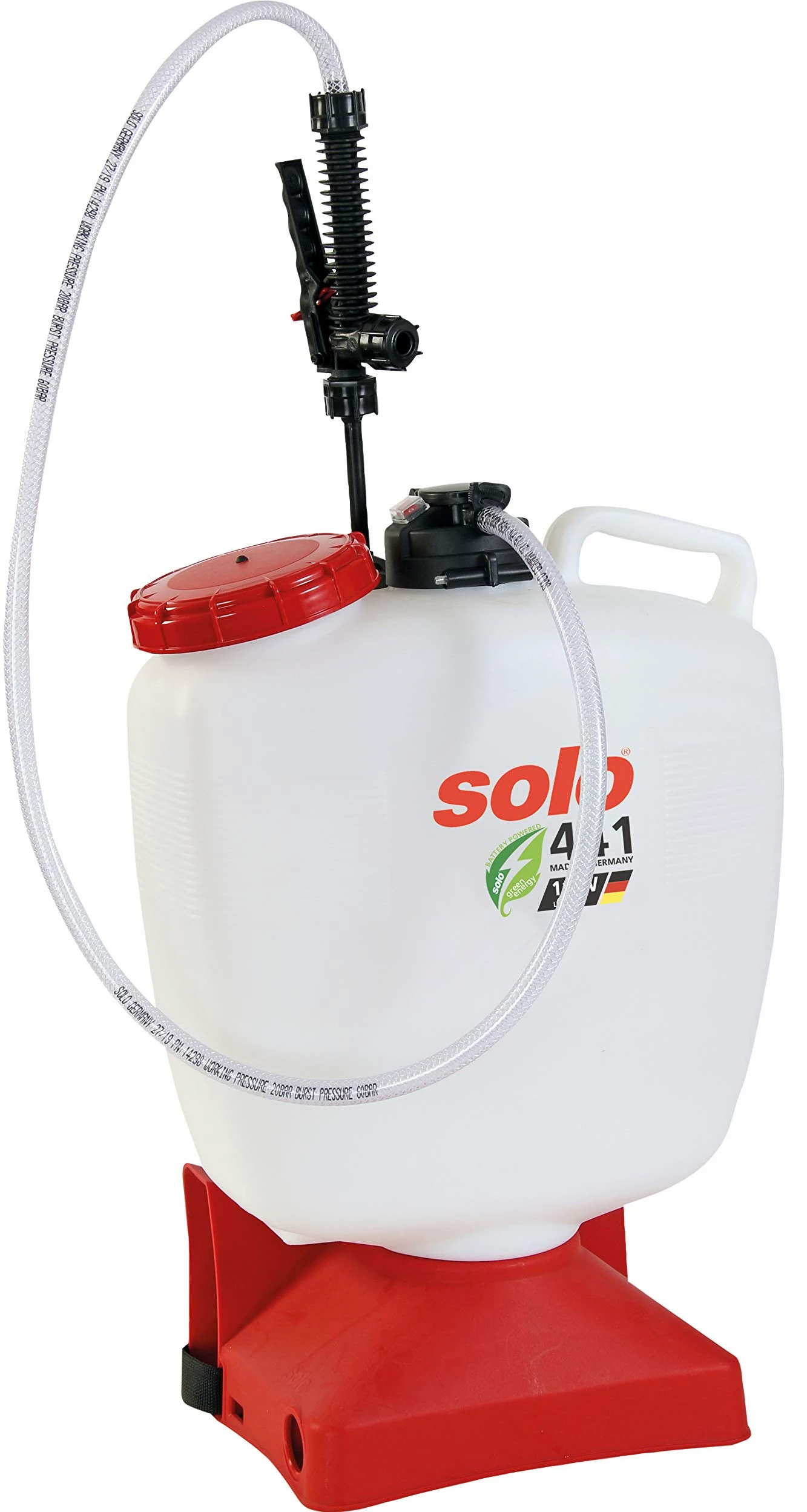 Solo 441 Li Pulvérisateur sans fil pour lutter contre les parasites dans la serre et le jardin Blanc