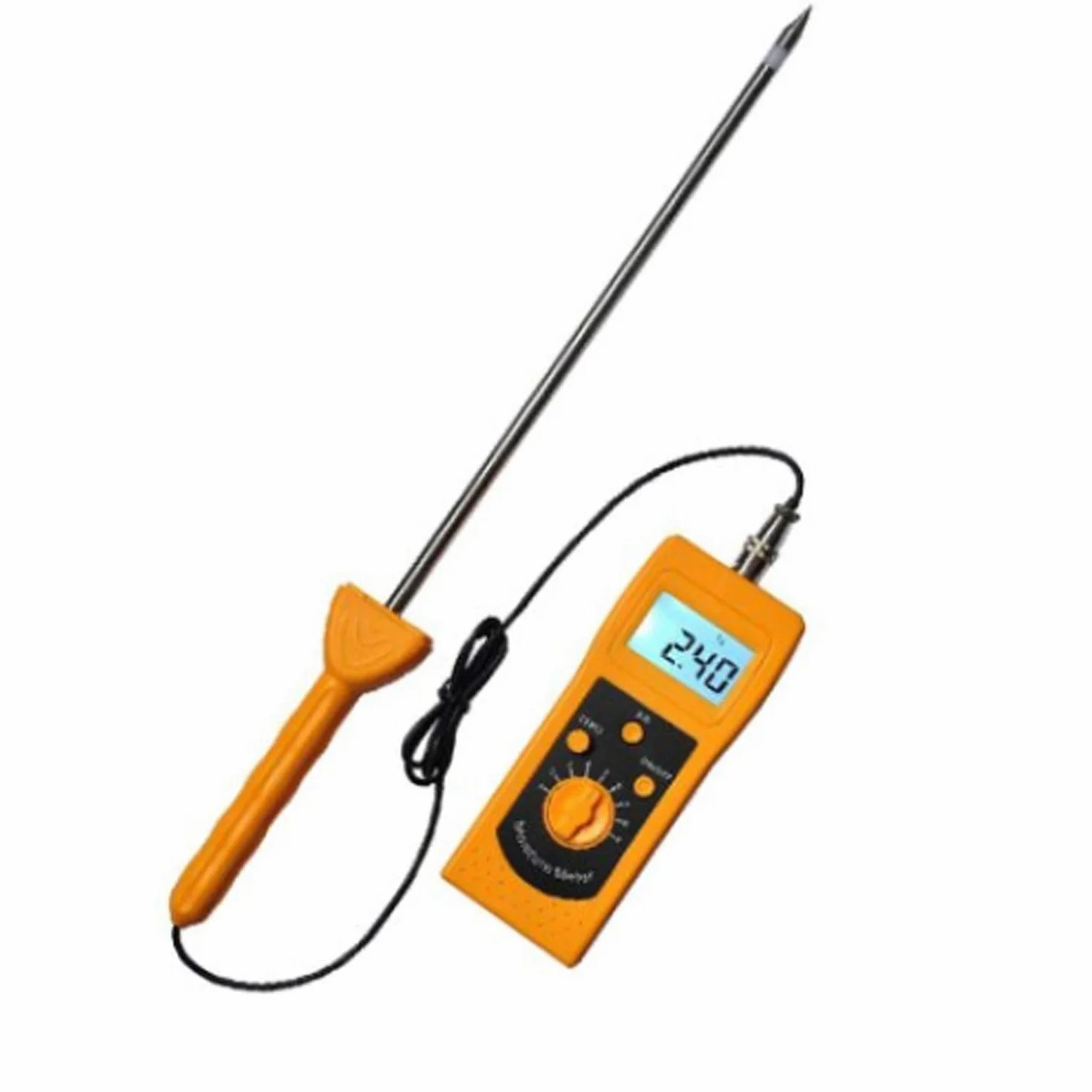 Humidimètre pour Sol Potable numérique DM400S Humidimètre/analyseur/testeur de Sol, la Poudre de Combinaison Chimique, de la Poudre de Charbon pour Jardin, Ferme et pelouse