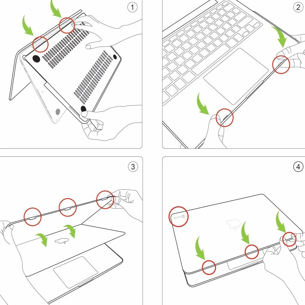FINTIE Coque MacBook Air 13 Pouces A1466 A1369 2010-2017 Etui Plastique Rigide Transparent Cristallin
