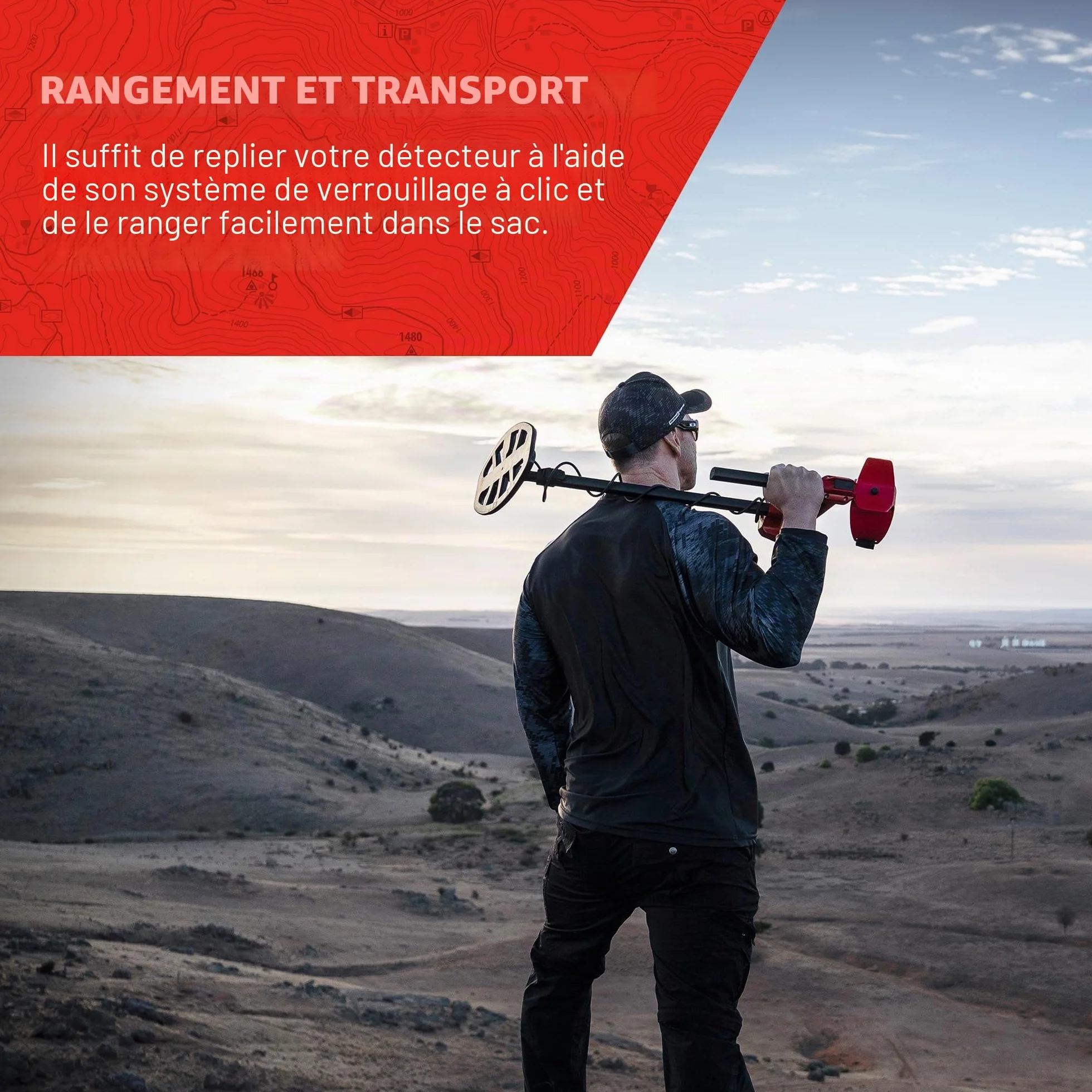 Minelab Vanquish Sac de Transport pour détecteur de métaux