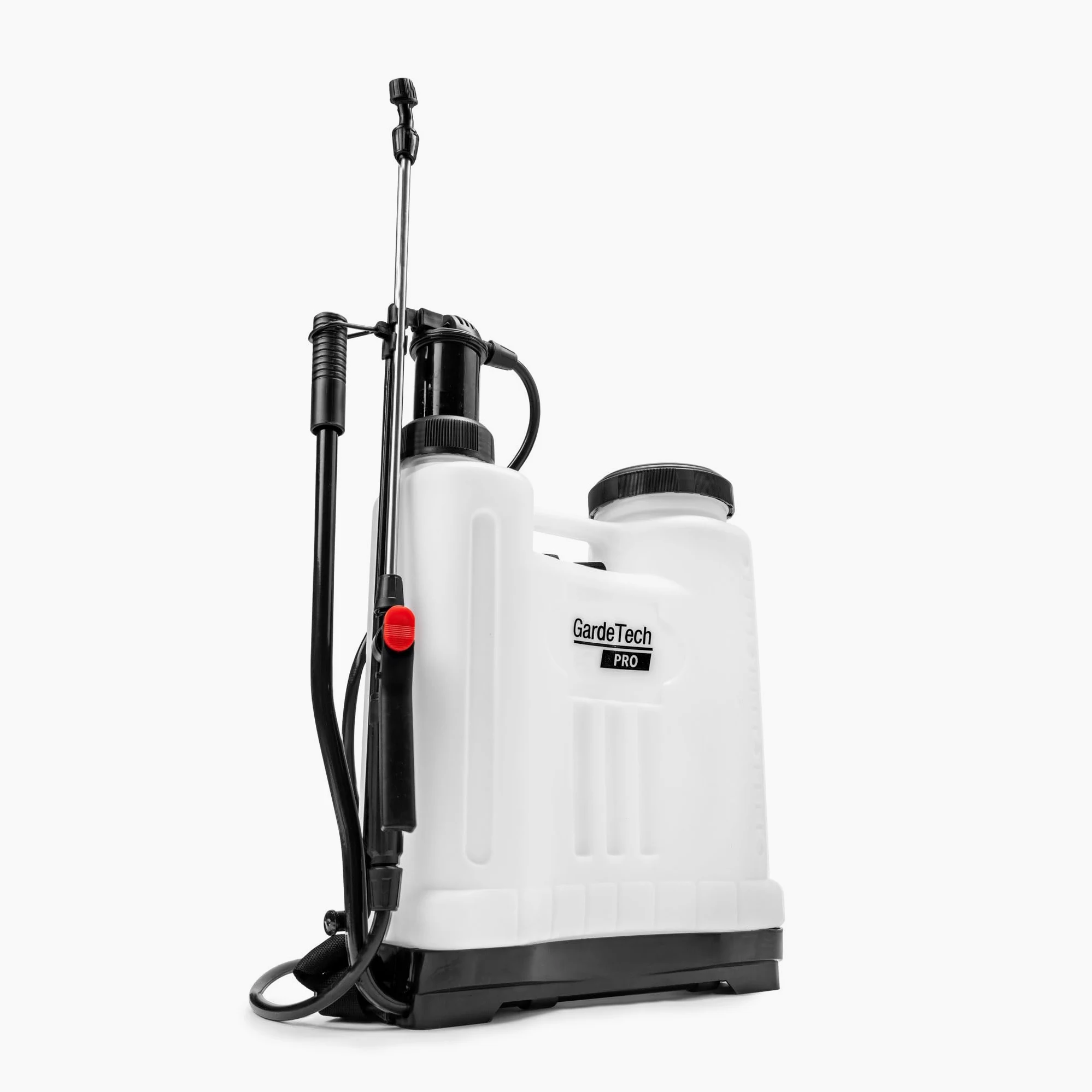 Pulvérisateur à pression 20L - Pulvérisateur à dos avec pression 4 bars, 4 buses de pulvérisation, lance télescopique de 100 cm, tuyau de 145 cm - Pulvérisateur de jardin pour protection des