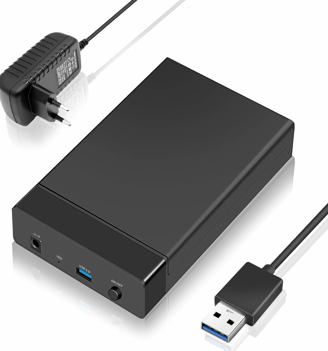 Boîtier de Disque Dur Externe USB 3.0 SATA 3.5" 2.5" 5 Gbps UASP 16 To