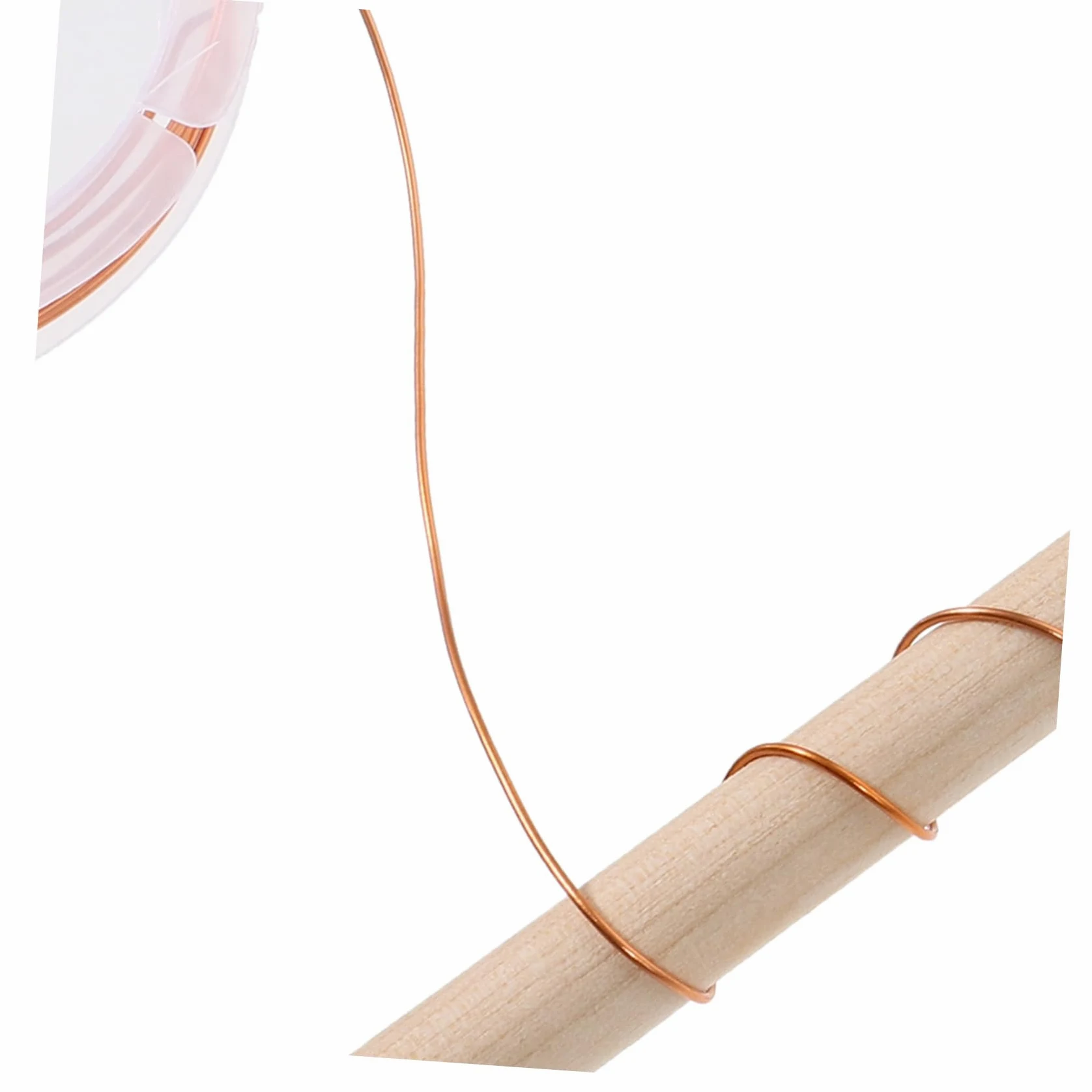 Toddmomy Lot De 5 Outils De Jardinage Antenne De Jardinage en Cuivre Chariot À Outils De Jardin Outil De Fabrication De Bobines De Cuivre Outil De Fabrication De Tiges De Cuivre pour