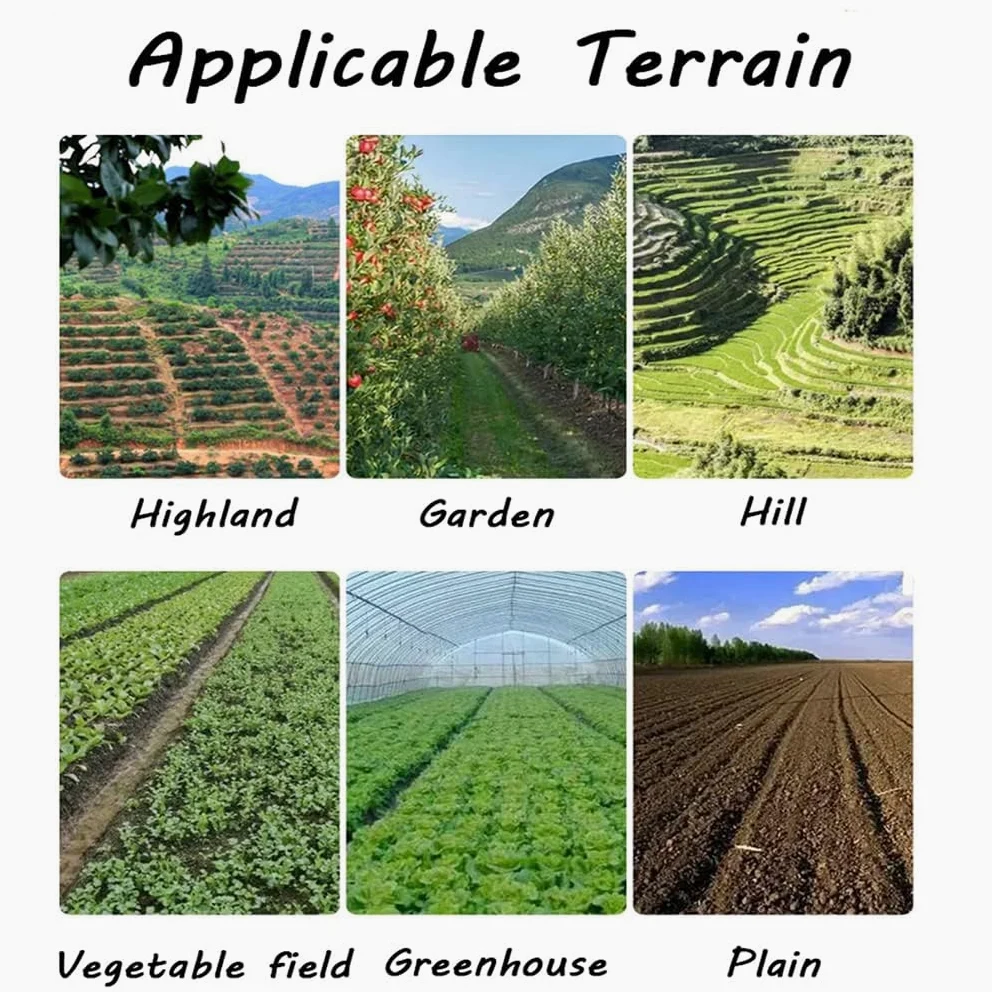 COYEUX Semoir de Jardin à poussée Manuelle à 3 rangées, semoir de Jardin à poussée Manuelle de précision, épandeur d'espacement réglable pour Plantes-sèmer Les graines en Toute simplicité
