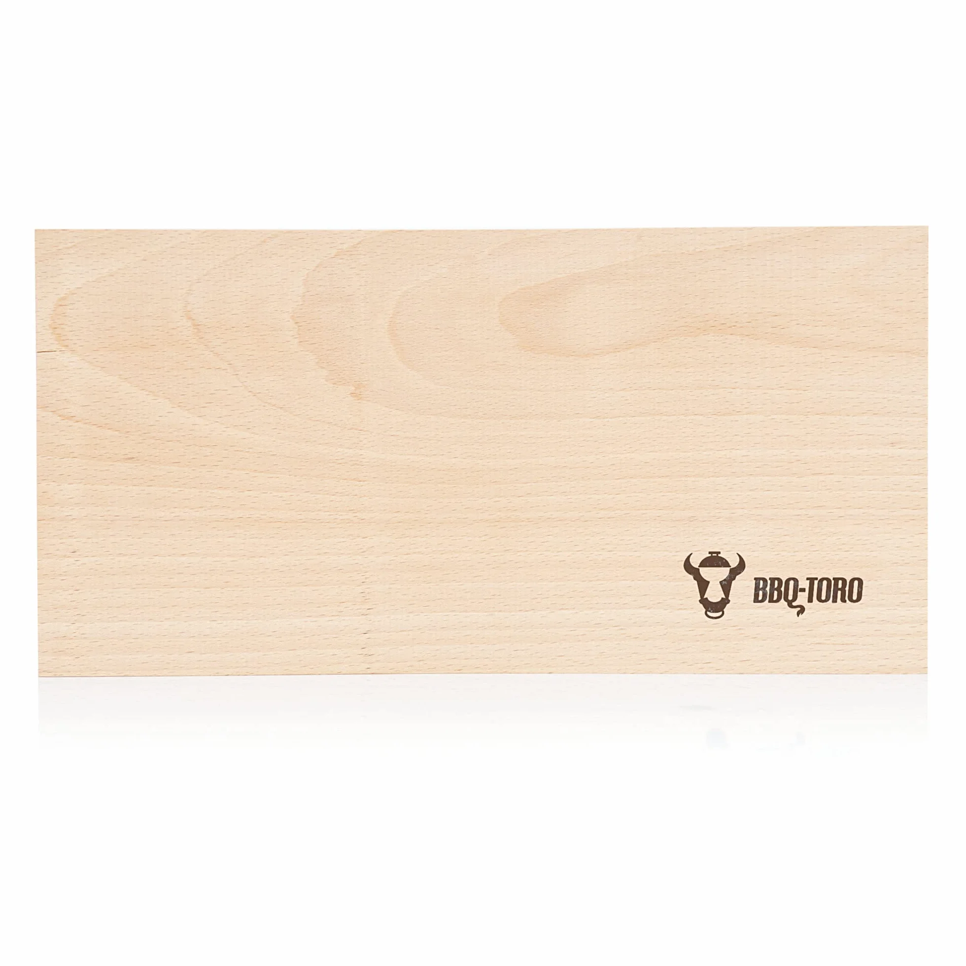 BBQ-Toro Lot de 6 Planches à Fumer en Bois de hêtre 30 x 15 x 1 cm pour Poisson, Viande, Légumes