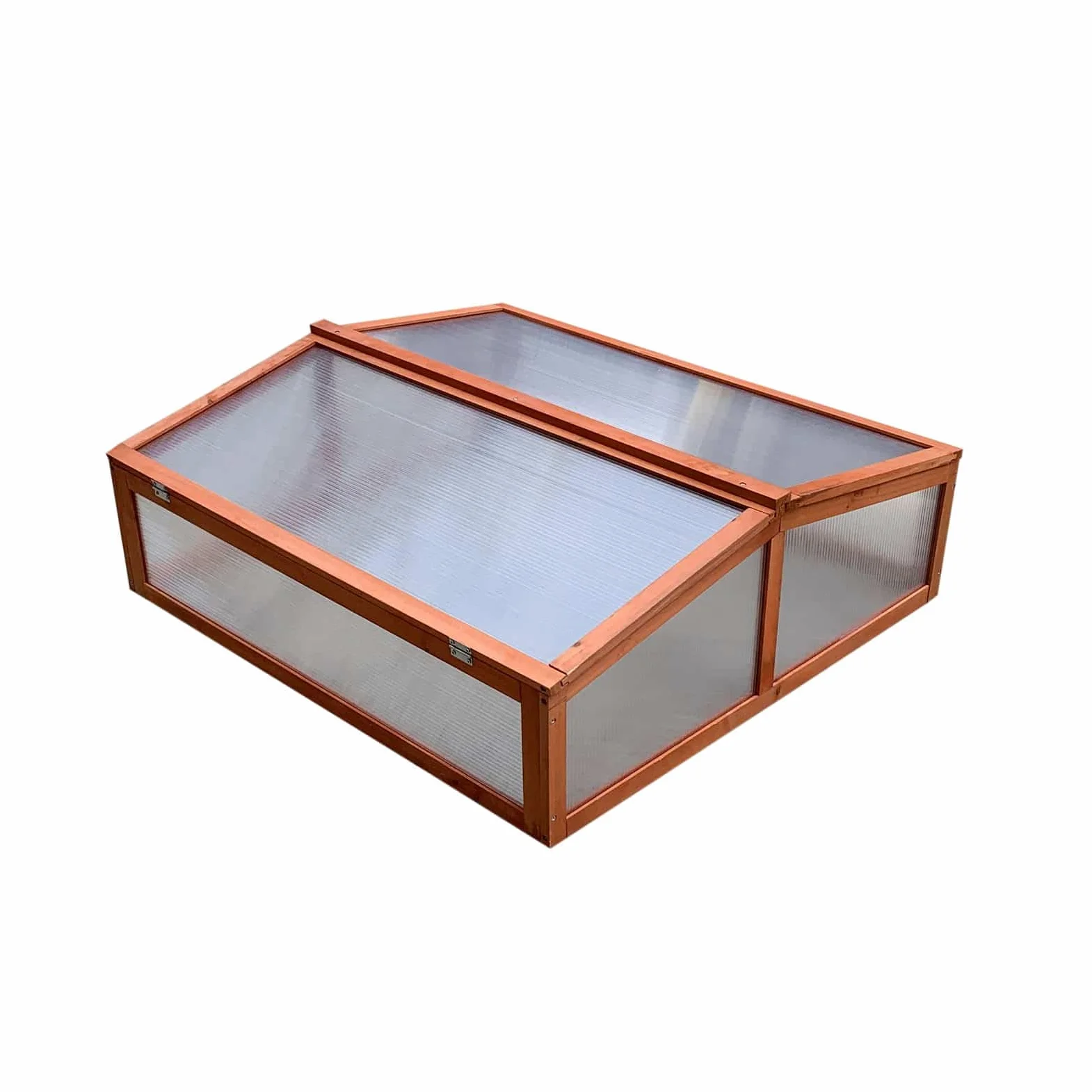 Gardiun Wooden Serre en bois/polycarbonate 82 X 90 X 32 cm multicolore