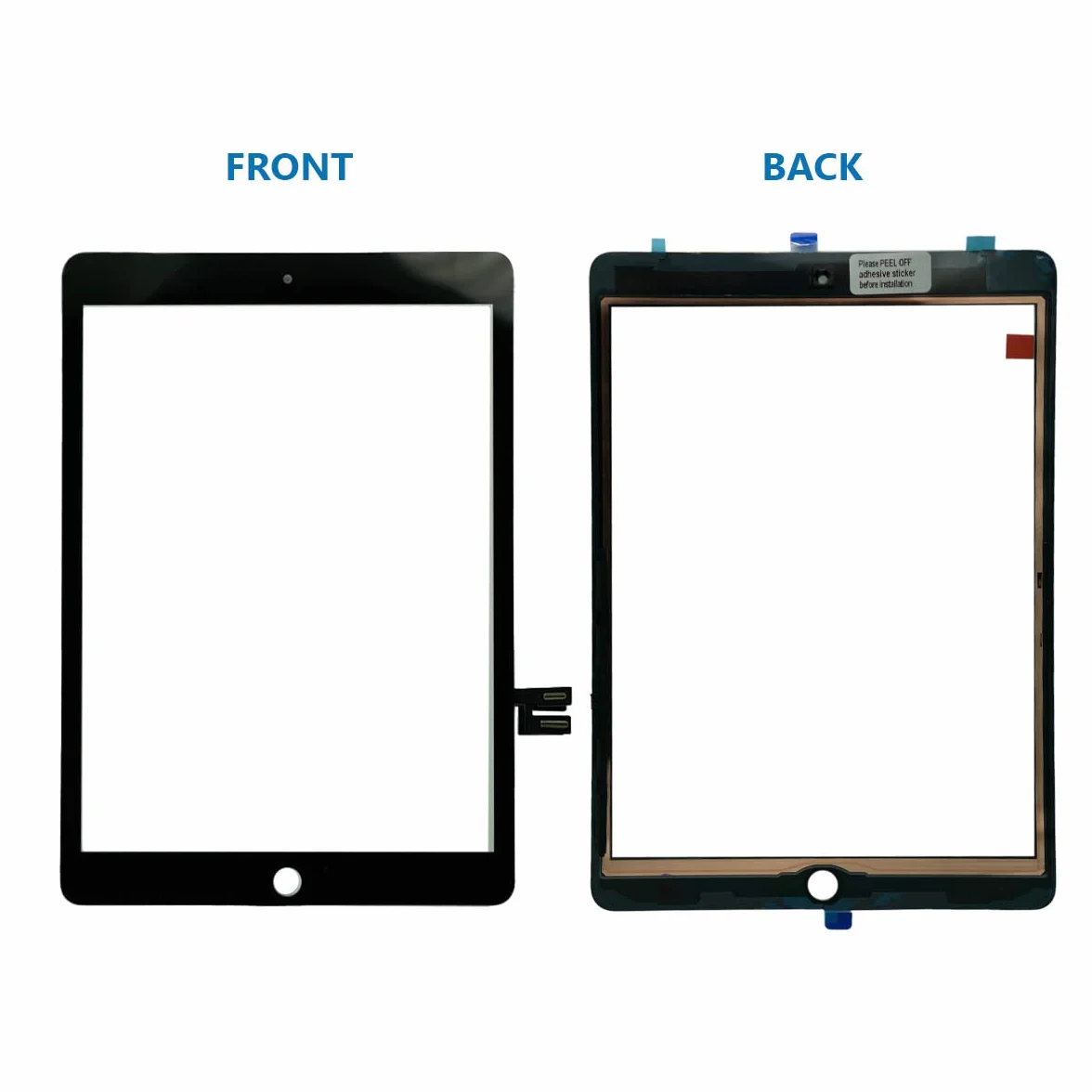 MMOBIEL Écran Tactile Compatible iPad 9 10.2 inch 2021 Digitizer de rechange Noir