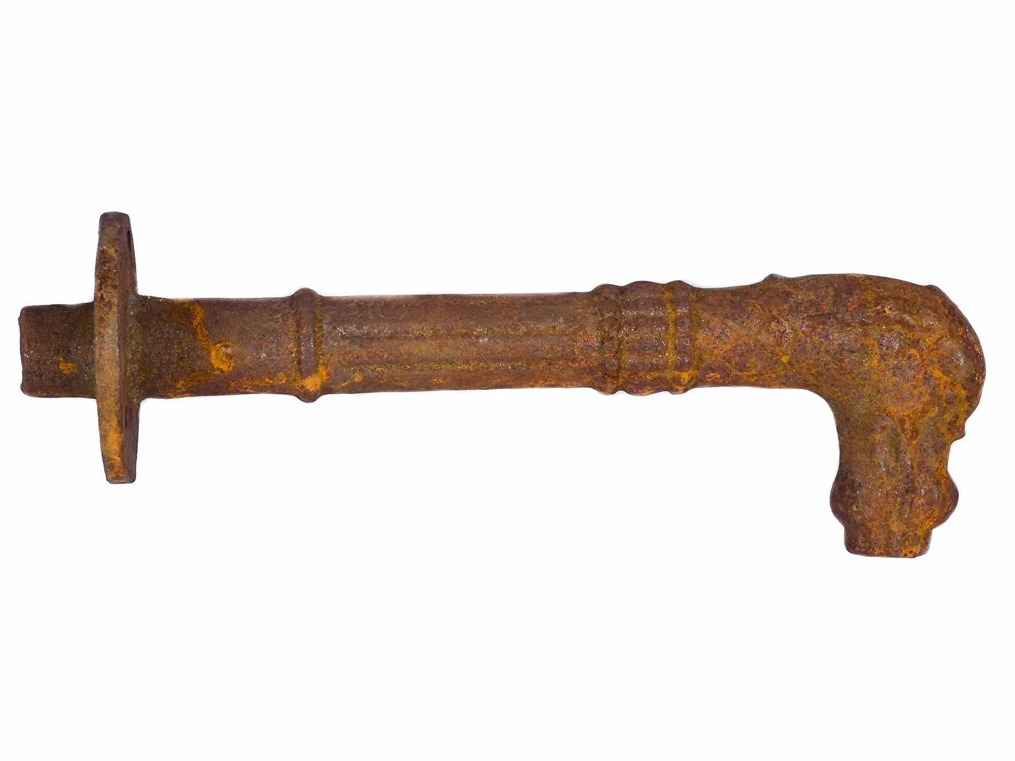 Gargouille Bec de Fontaine Fer Jardin Style Antique 48cm