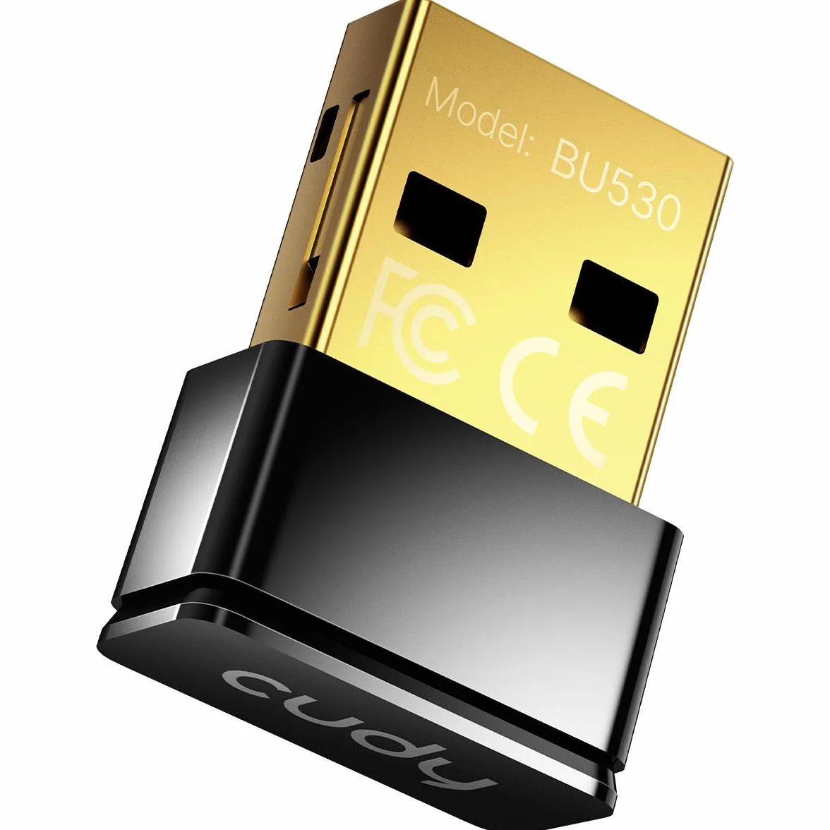 Cudy Adaptateur USB Bluetooth 5.3 Nano Plug and Play pour PC Windows 11/10/8.1/7
