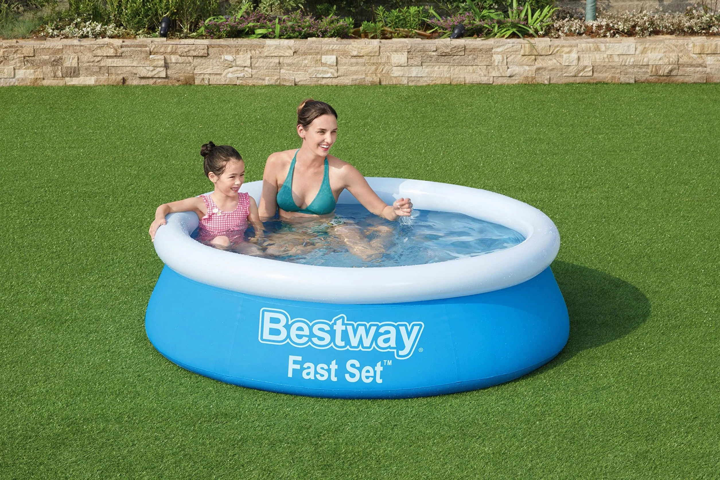 Bestway Fast Set™ Piscine Hors Sol Ronde 183 x 51 cm Bleu