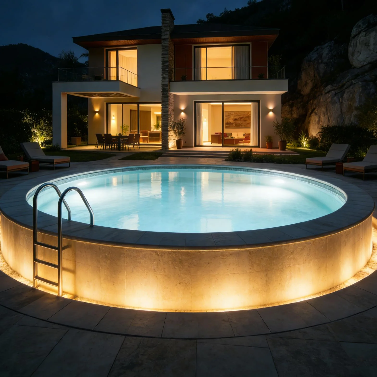 Projecteur LED Piscine Par56 20W IP68 12V 5500-6500K Blanc Froid