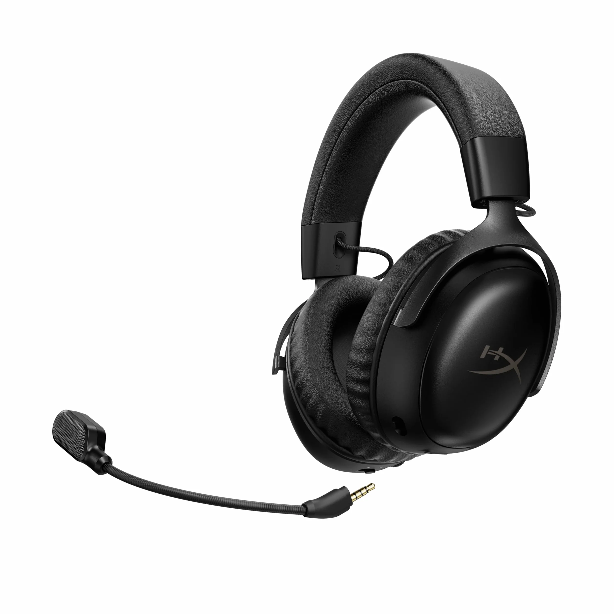 HyperX Cloud III S Casque Gaming sans Fil Bluetooth 2,4 GHz PC PS5 Xbox 200h Batterie 53 mm DTS Micro 10 mm Noir