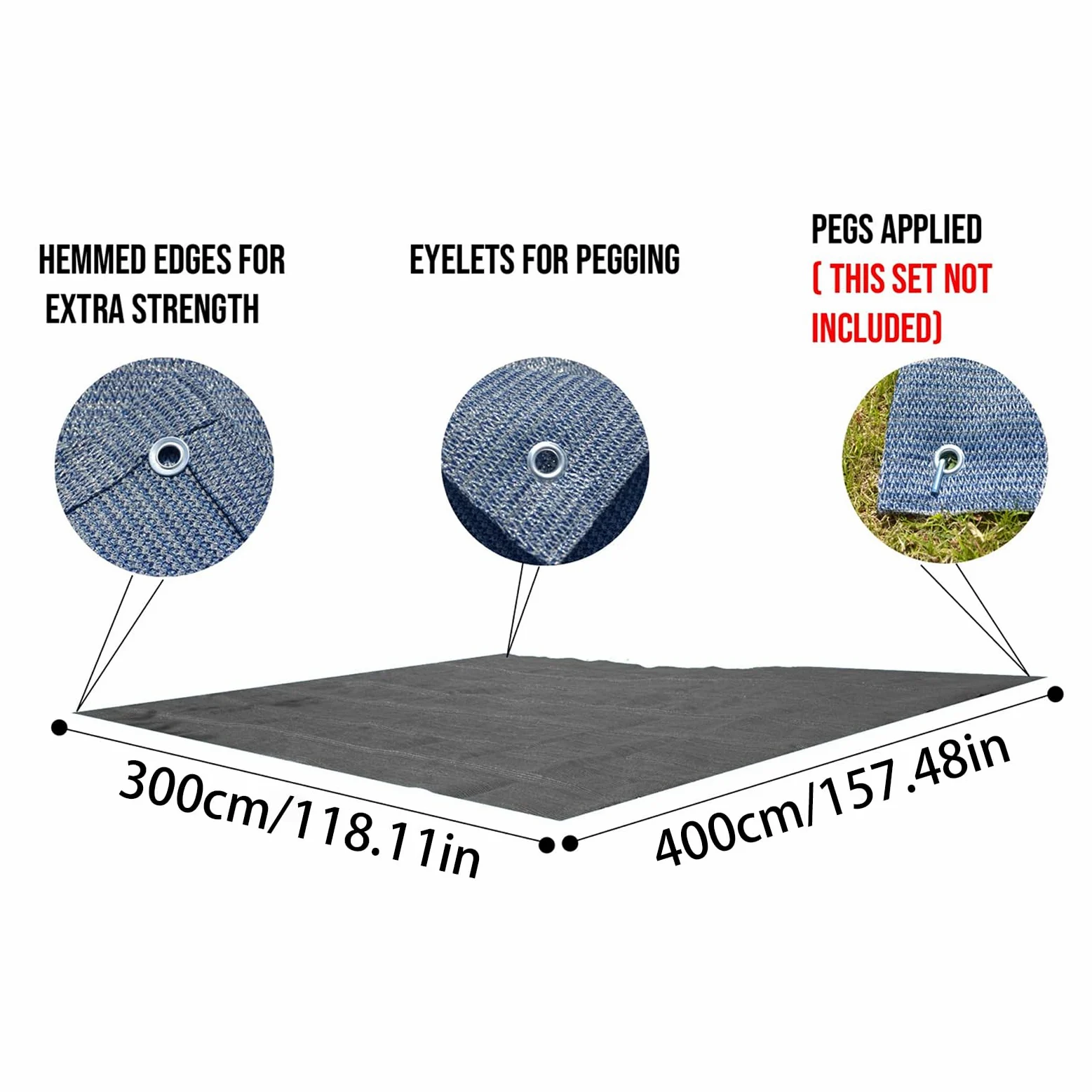 Couverture Imperméable Extérieure - Tapis Sol Camping Car, Matelas Pliable Résistant Humidité, Protection Voyage Portable | Terrasse Pelouse Pique Nique Randonnée Balcon Maison Pour Adulte Enfant