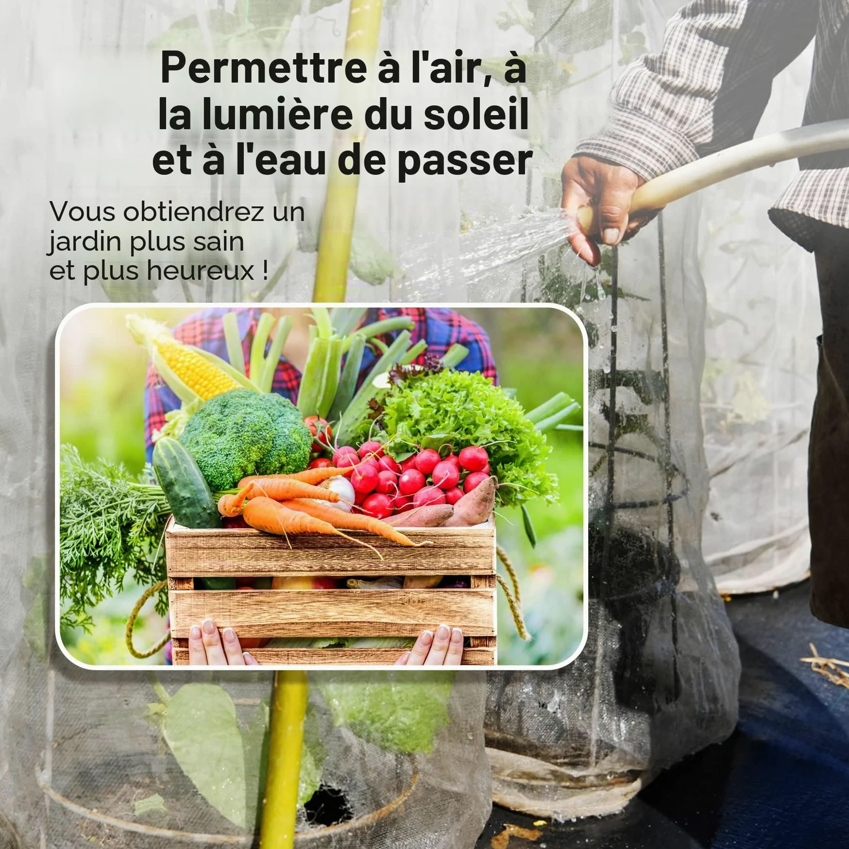 Jardin Filet Anti Insecte Potager: 2 x 10 m Maille Fine Protection pour Poireaux Arbre Fruitier Jardinage Voile de Plantes Blanche | Filet anti-insectes à mailles fines avec protection UV, oiseaux, fruits, nuisibles, cerises, mouches au chou pour légumes