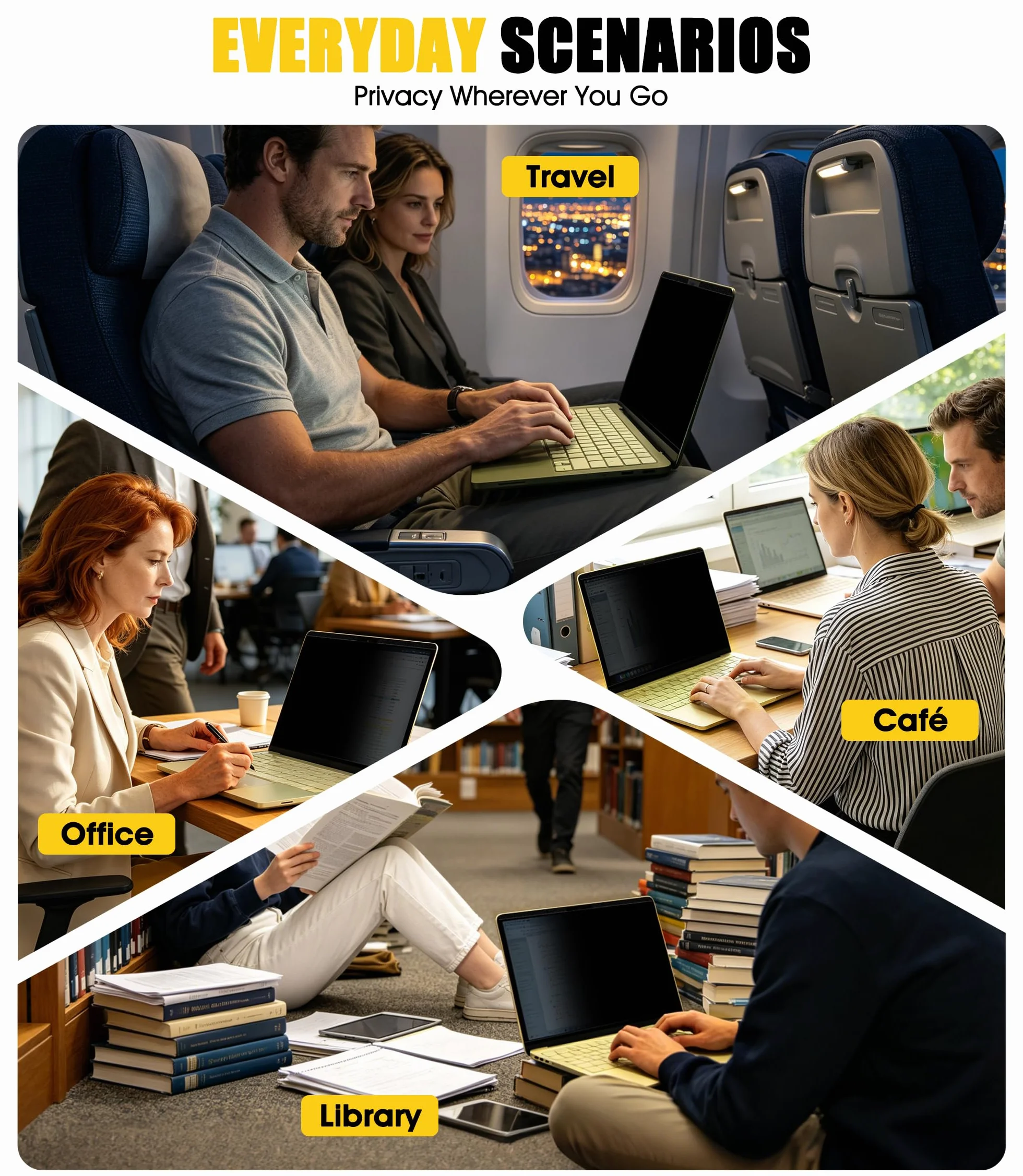 NEWZEROL Anti-Espion Protection d'écran Compatible MacBook Neo Antireflet Anti-rayures Amovible Réutilisable Magnétique 2026