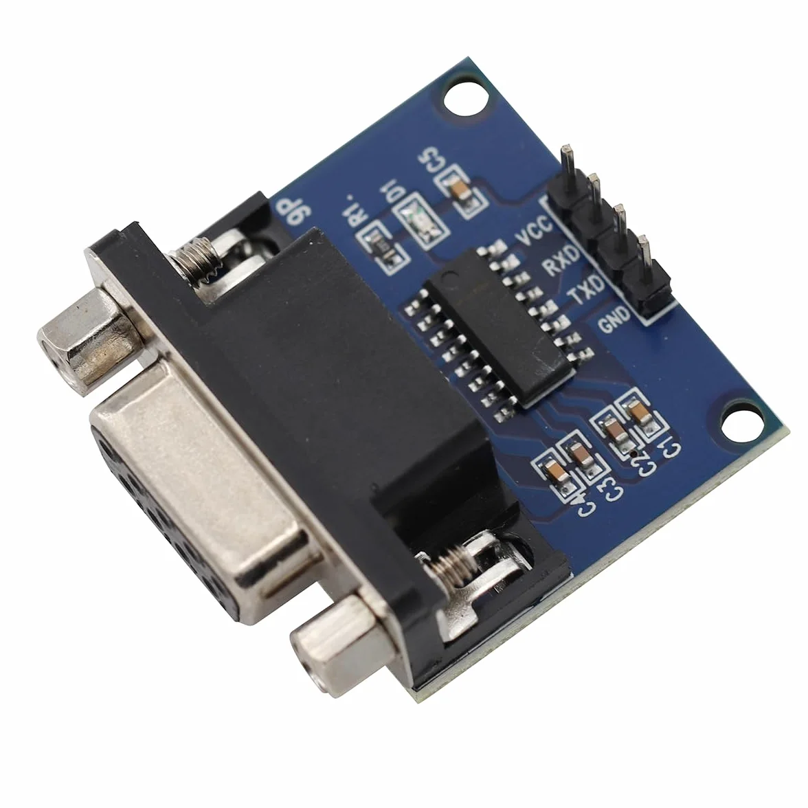 MAX3232 Module Convertisseur TTL DB9 Port Série Femelle vers TTL Brush Board
